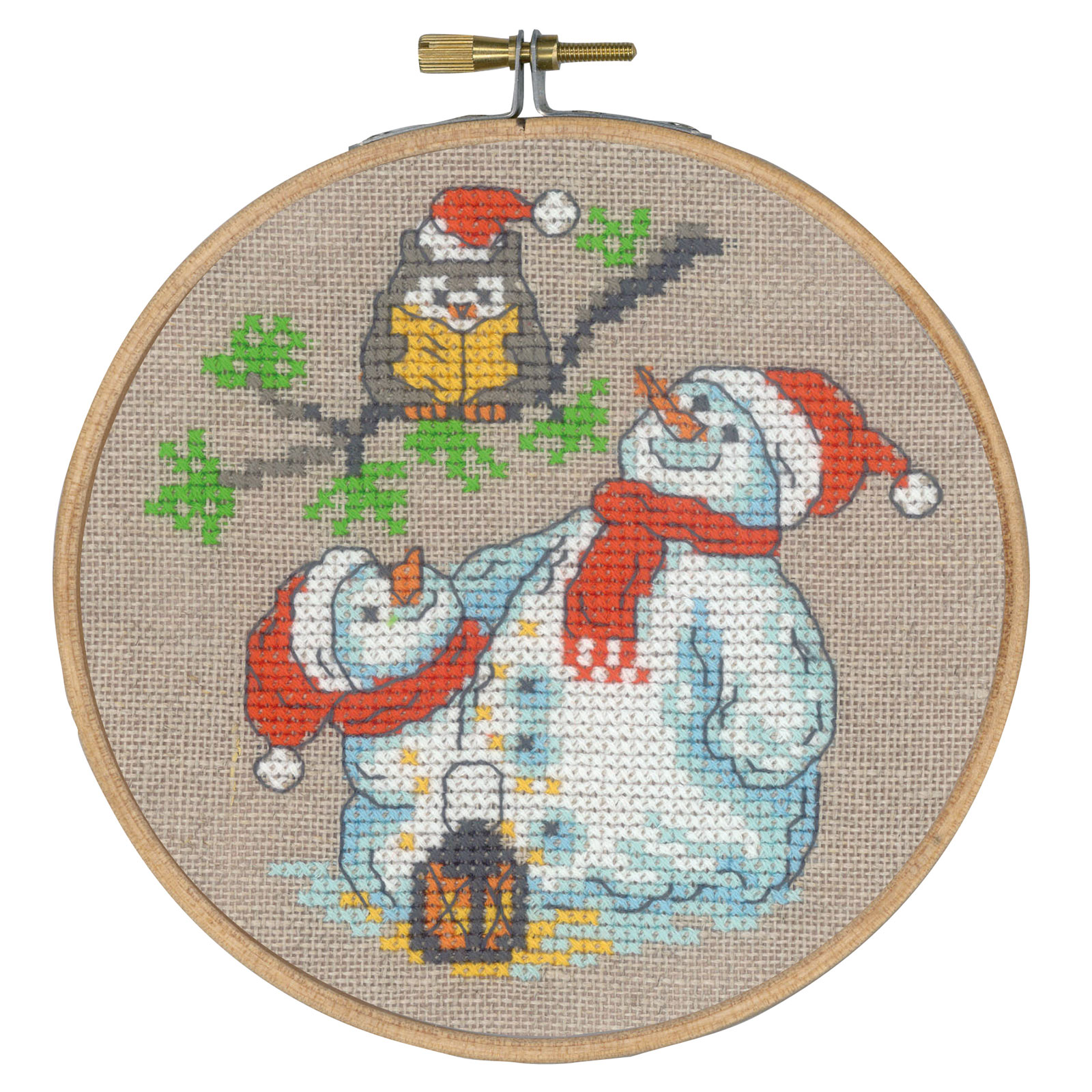 Permin 13-4200 Uil & sneeuwpop 13 cm rond - STUK