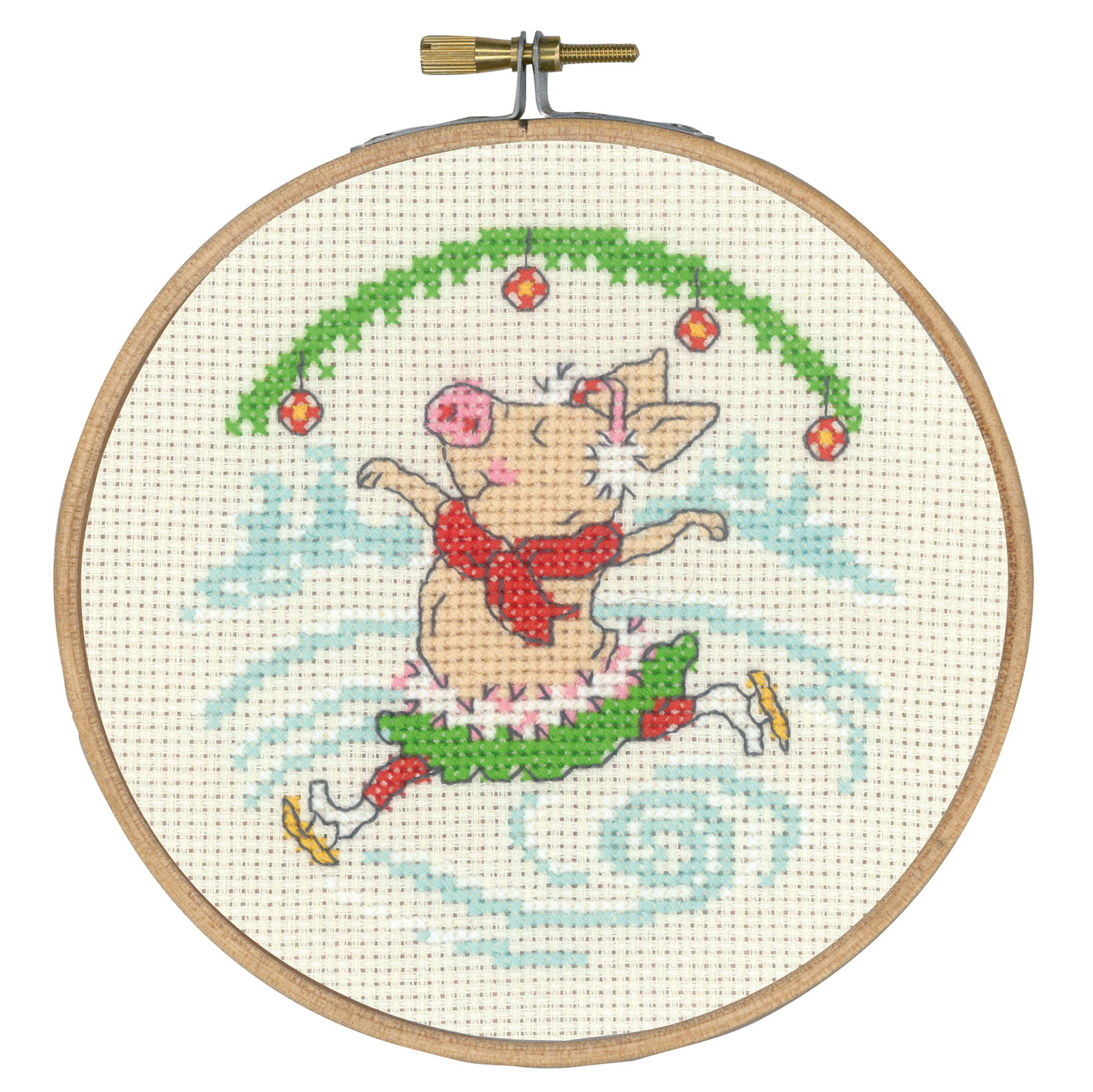 Permin 13-4205 Schaats varken 13 cm rond - STUK