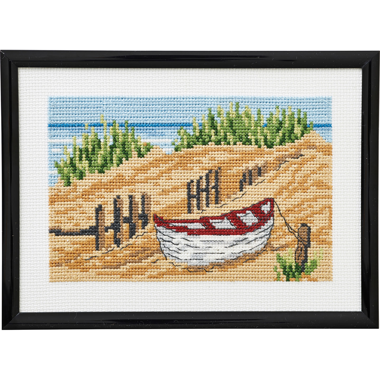 Permin 13-4411 Borduurpakket De boot 18x13cm - STUK