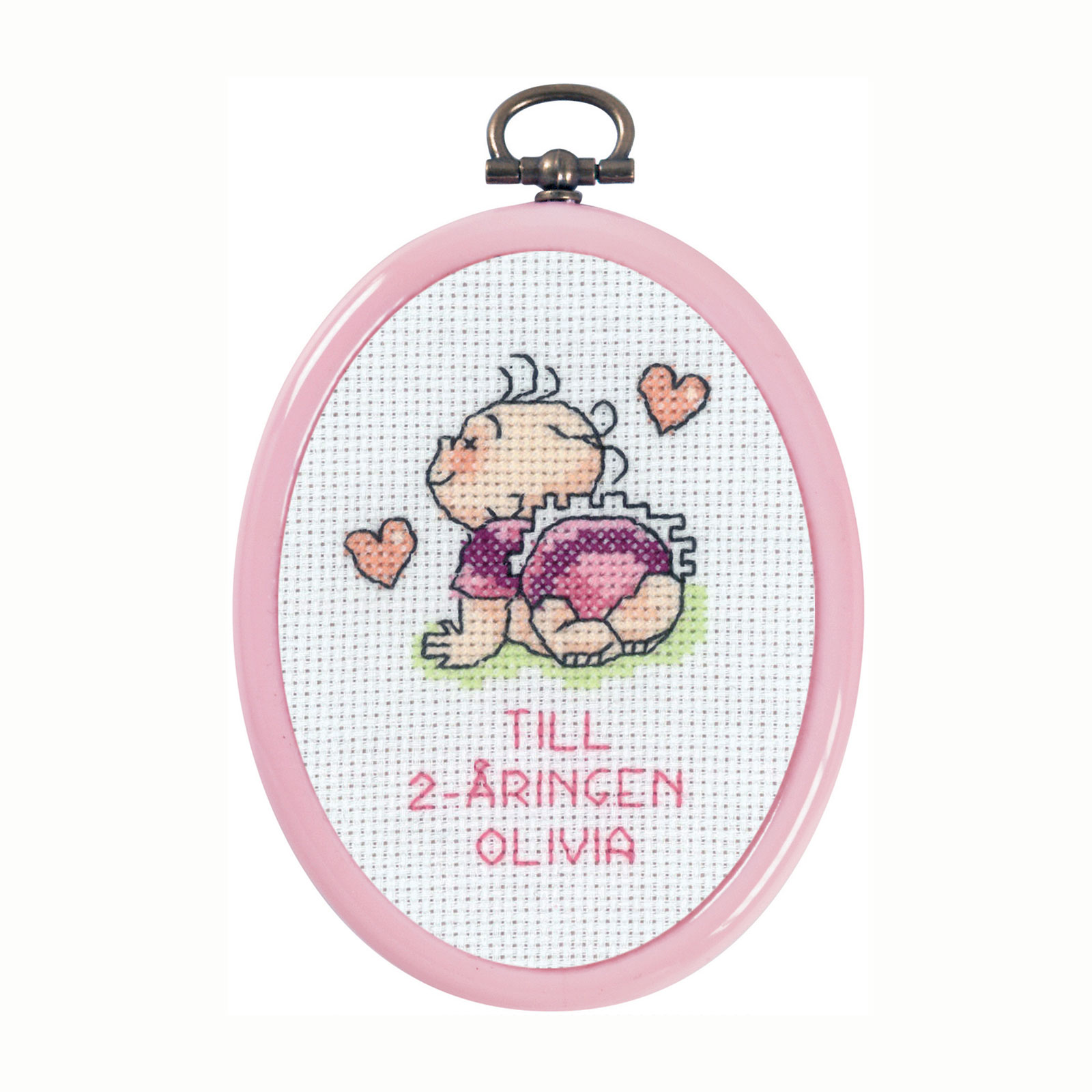 Permin 13-7834 Borduurpakket Olivia 2 7x9 cm - STUK