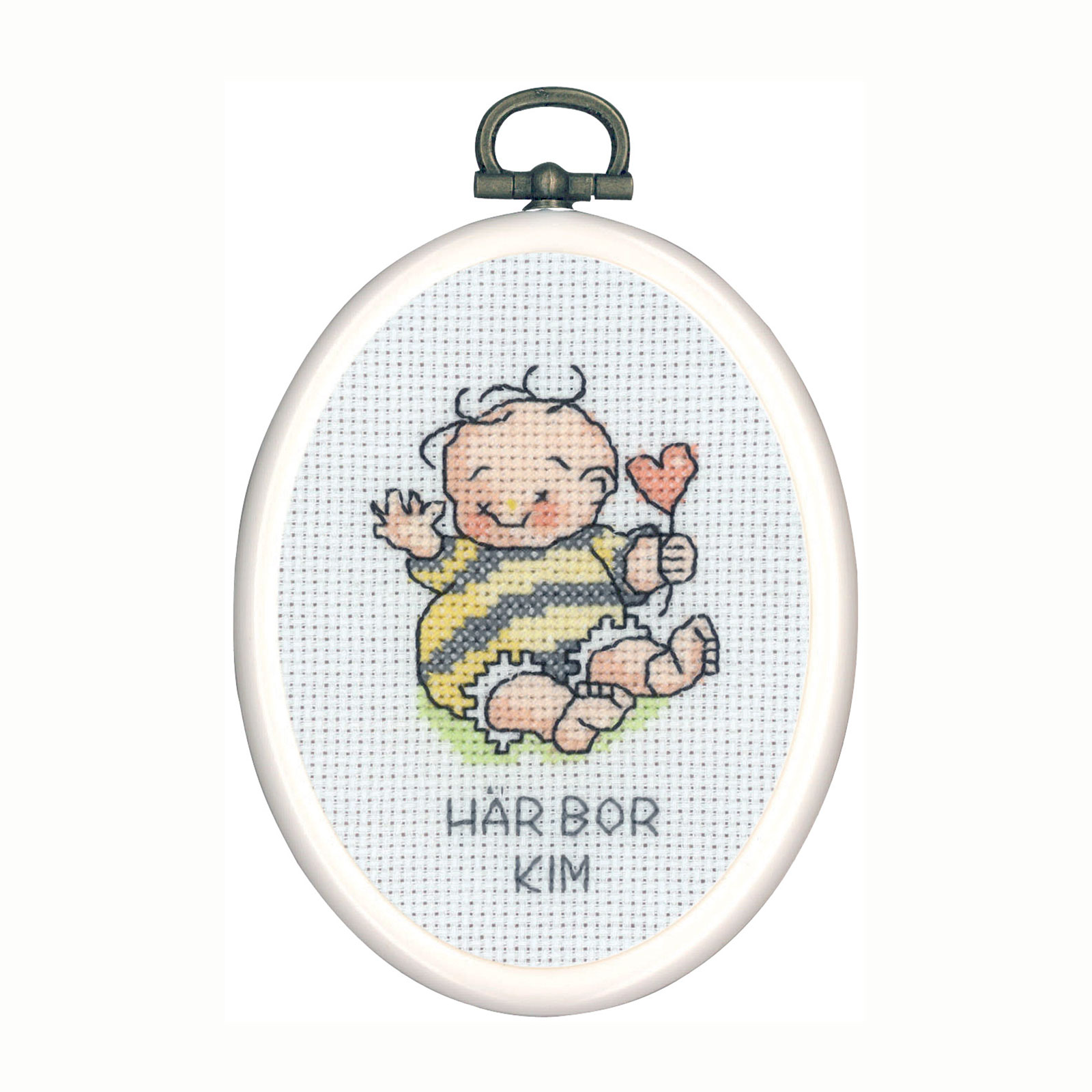 Permin 13-7839 Borduurpakket Kim 1 7x9 cm - STUK