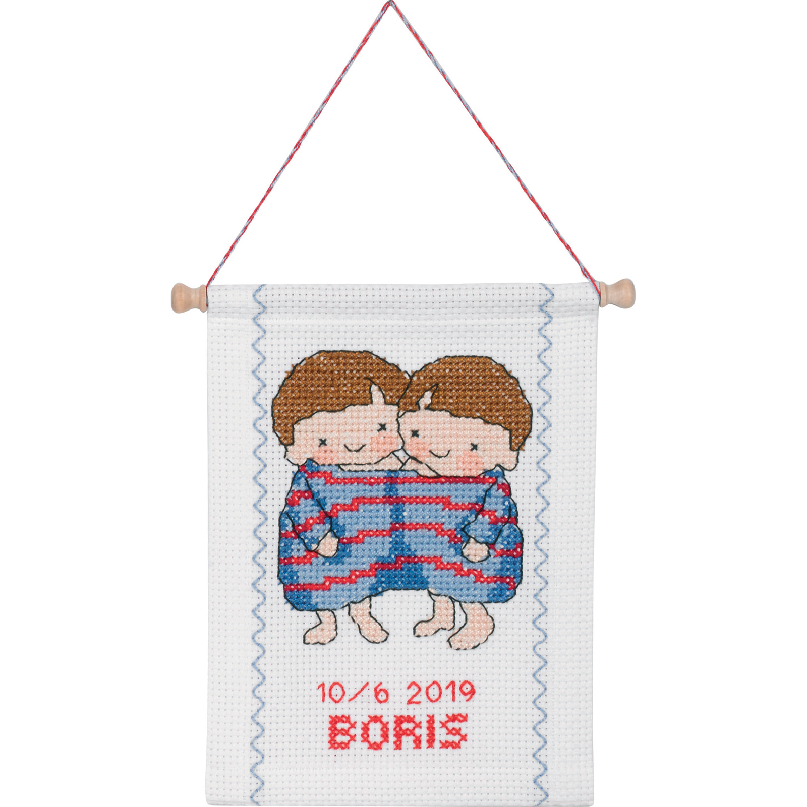 Permin 13-8815 Borduurpakket Gemini 18x25 cm - STUK