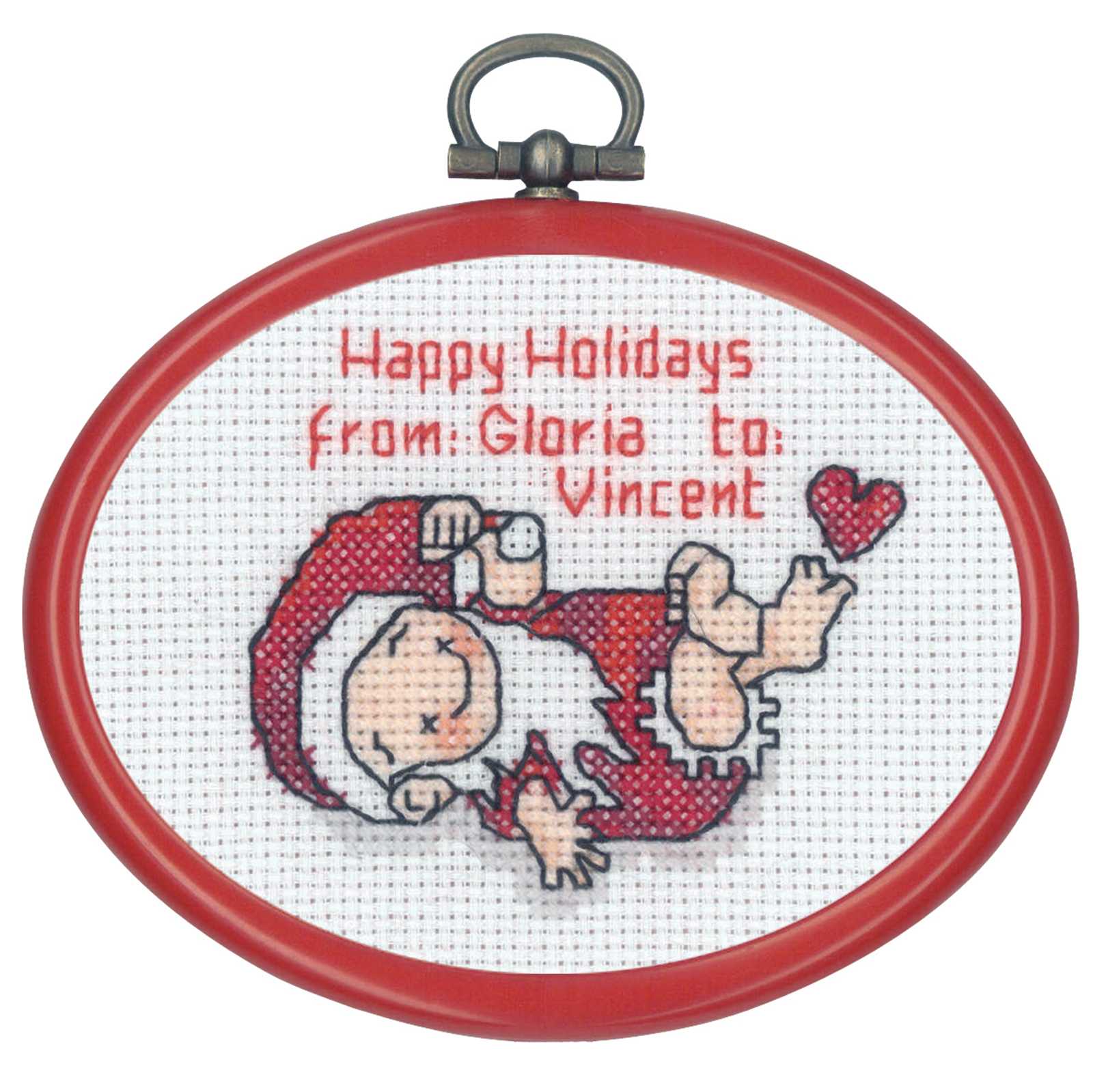 Permin 13-9632 Mini borduurpakket Elf 7x9 cm - STUK