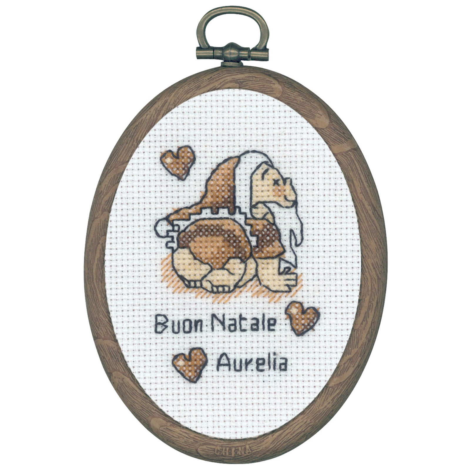 Permin 13-9639 Mini borduurpakket Elf 7x9 cm - STUK