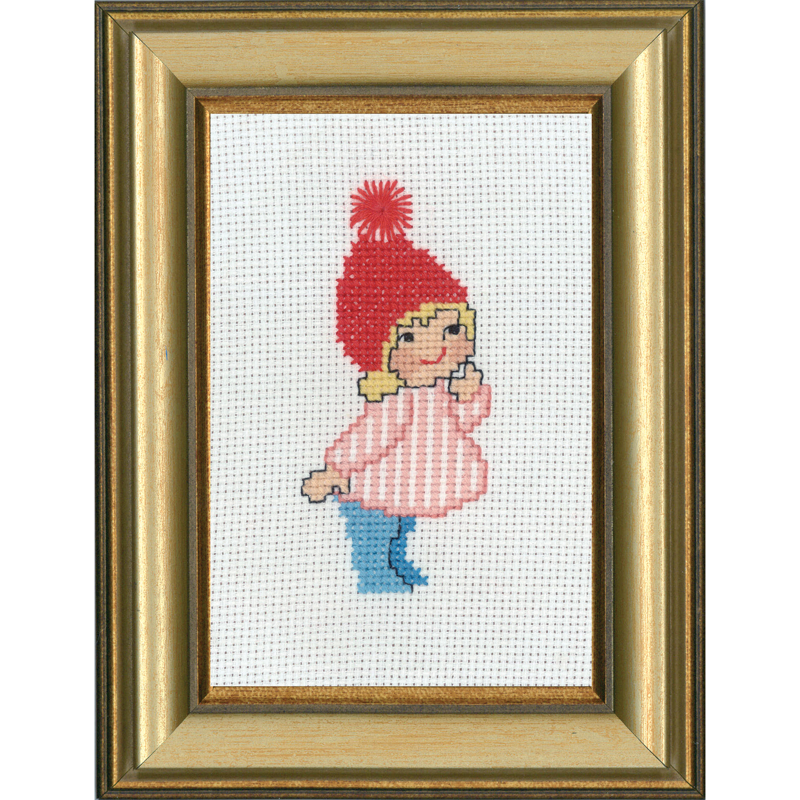 Eva Rosenstand 14-176 Borduurpakket Elf in kleding 9x14 cm - STUK