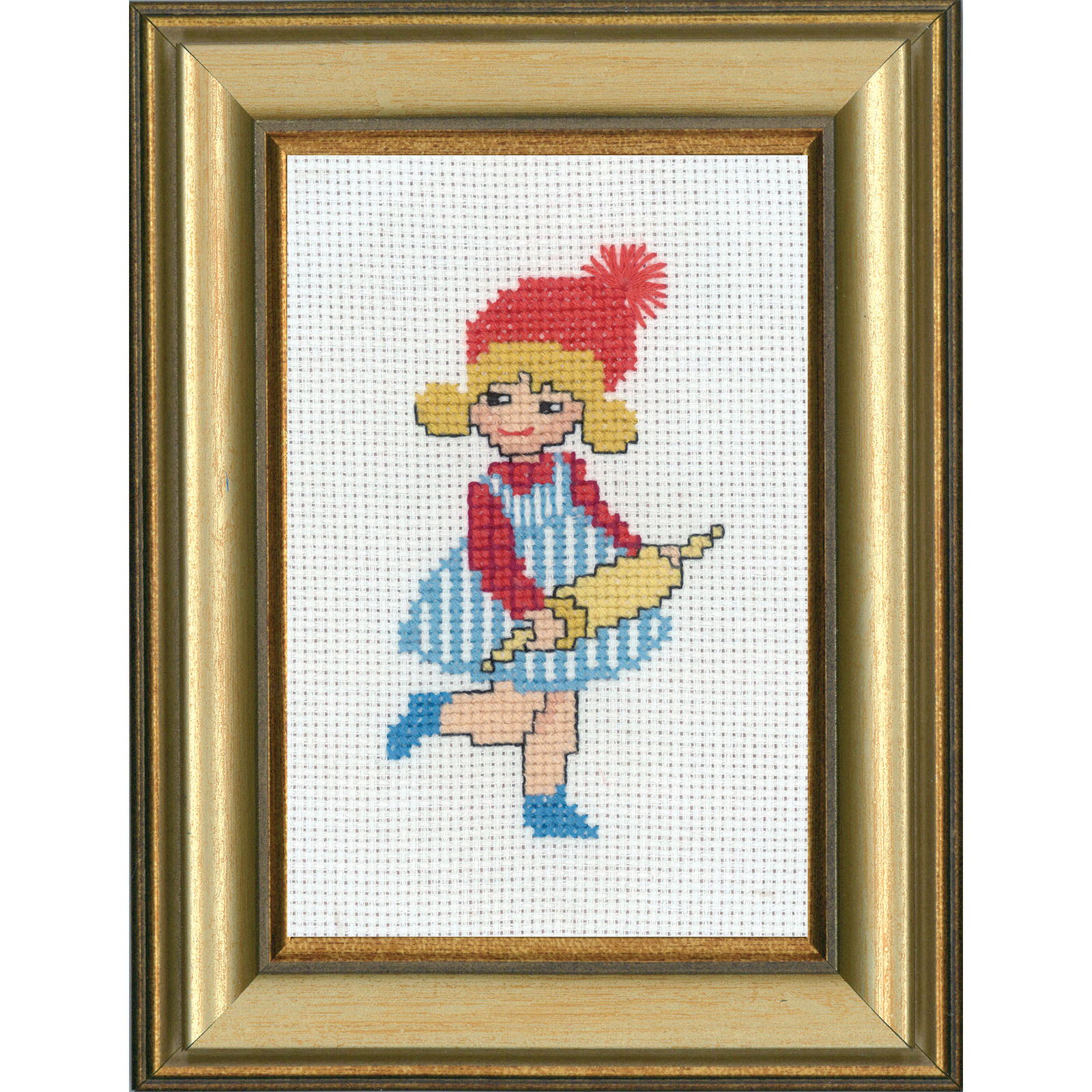 Eva Rosenstand 14-177 Borduurpakket Elf meisje 9x14 cm - STUK