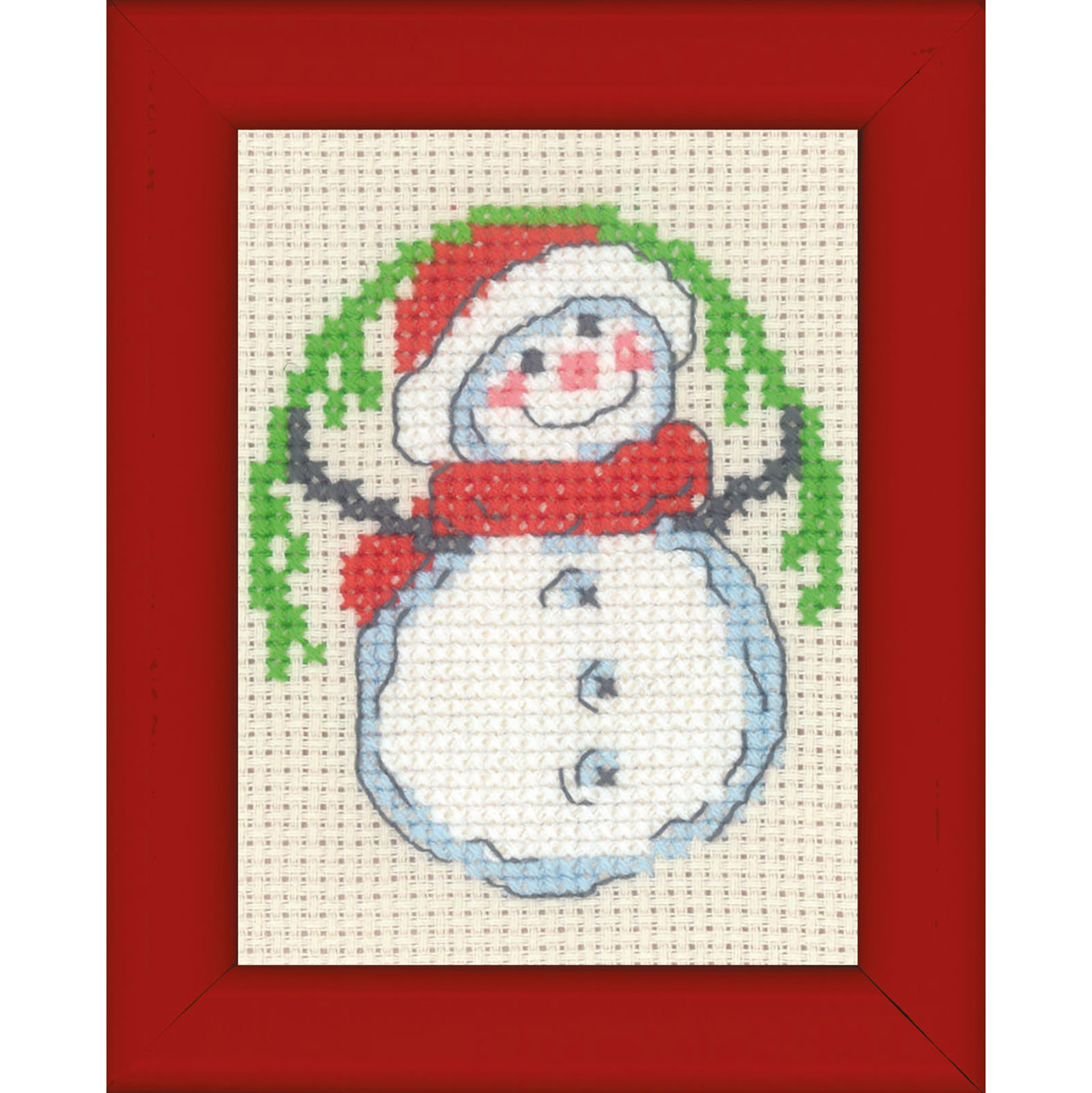 Permin 14-4290 Sneeuwpop 6x8cm - STUK