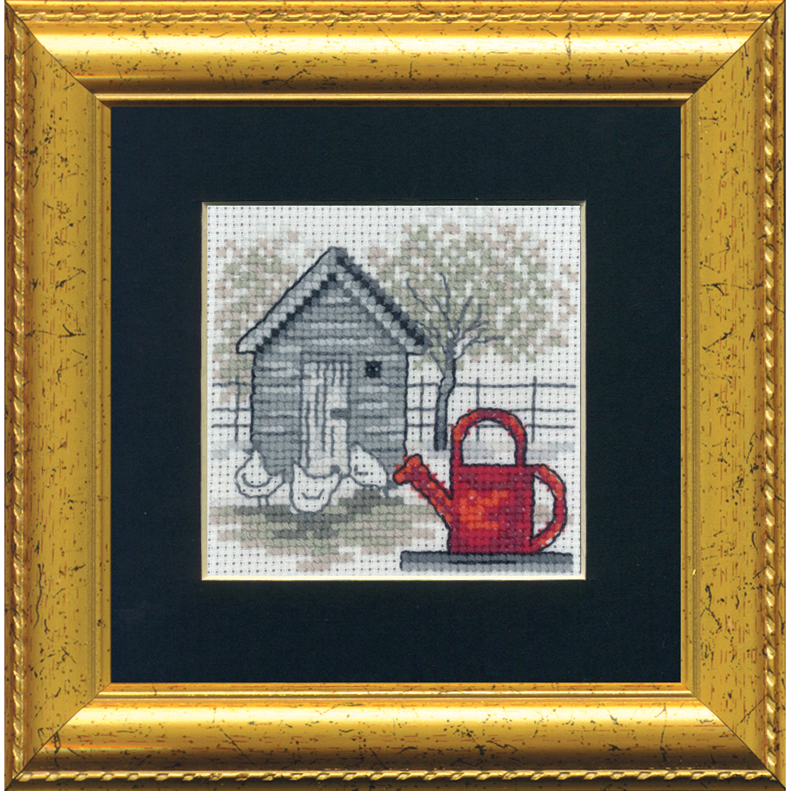 Permin 14-8414 Mini borduurpakket Gieter 11x11 cm - STUK