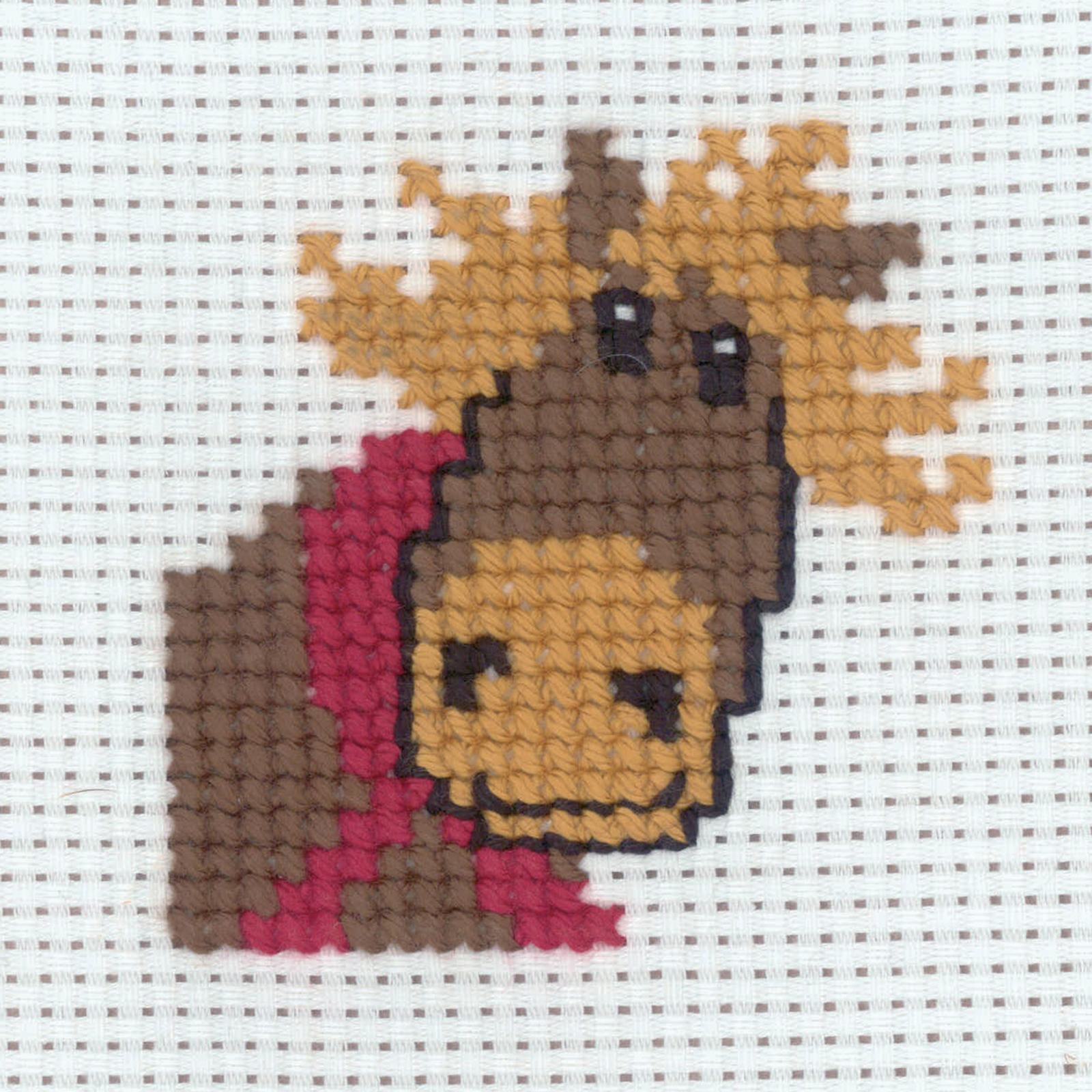 Permin 14-9330 Borduurpakket Paard 8x8 cm - STUK