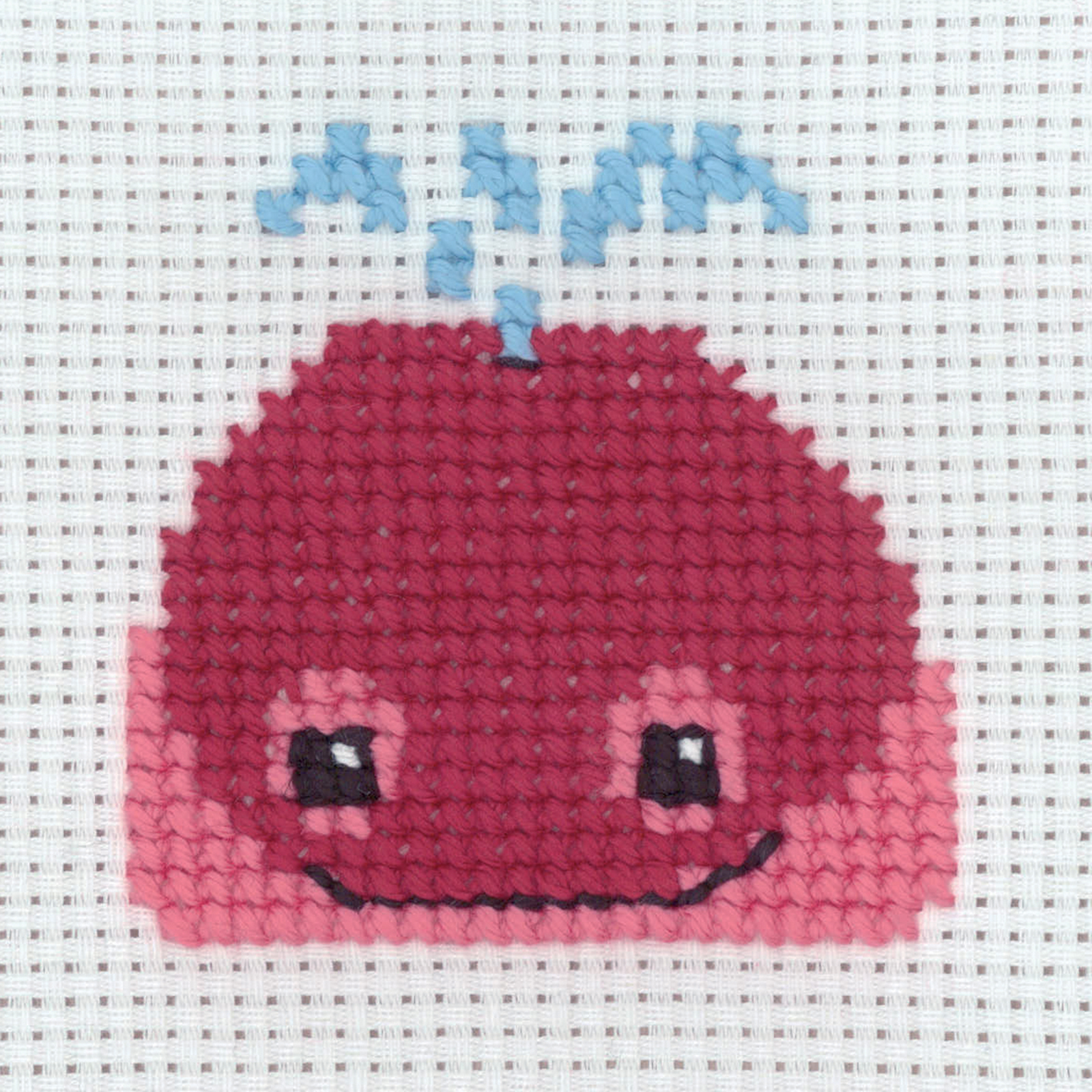 Permin 14-9332 Borduurpakket walvis 8x8 cm - STUK