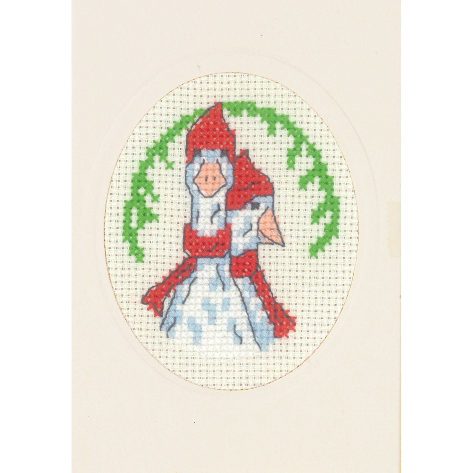 Permin 17-4297 Ganzen met kaart 9x13cm - STUK