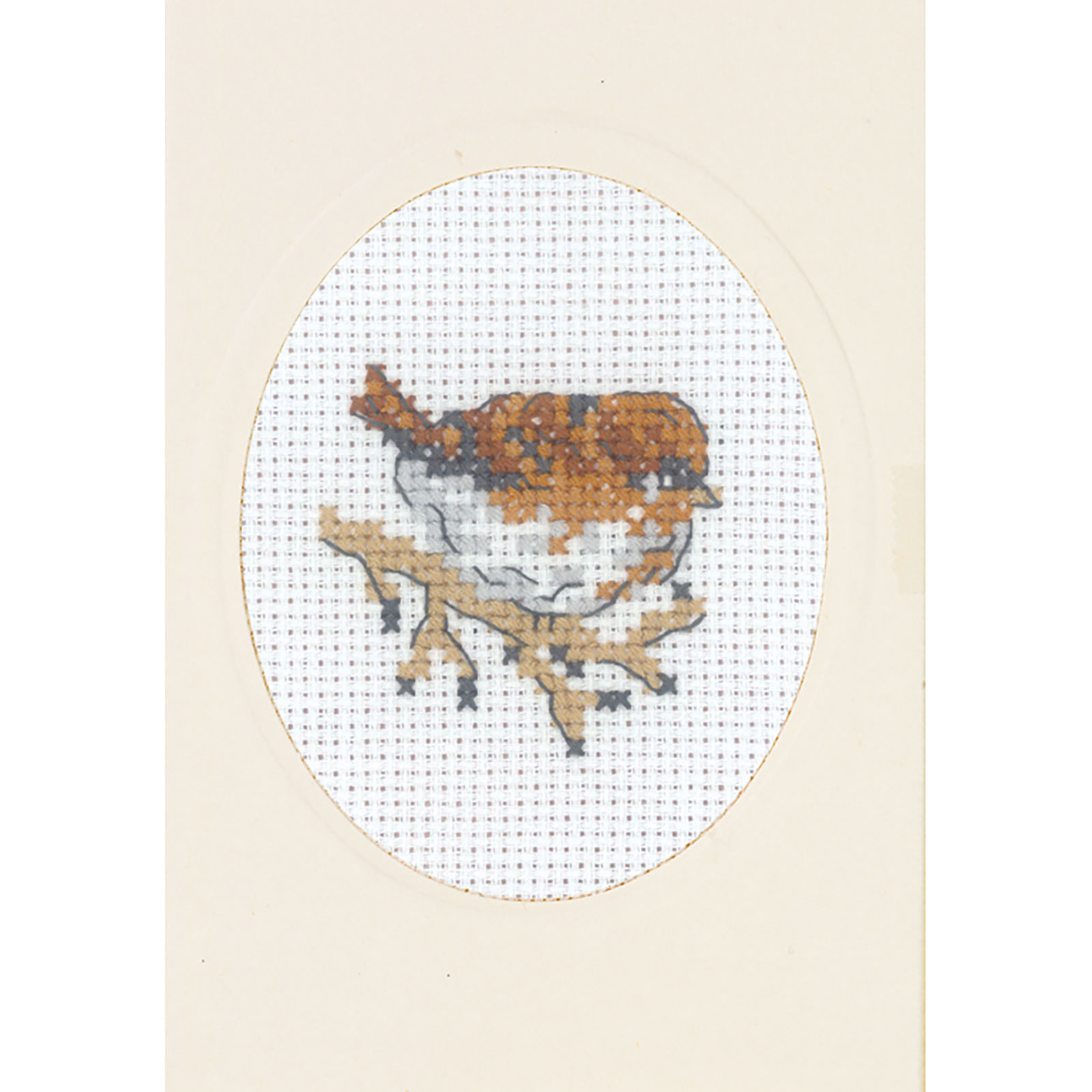 Permin 17-4468 Borduurpakket Huismus 9x13cm - STUK