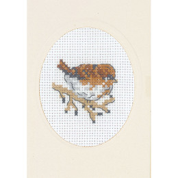 Permin 17-4468 Borduurpakket Huismus 9x13cm - STUK
