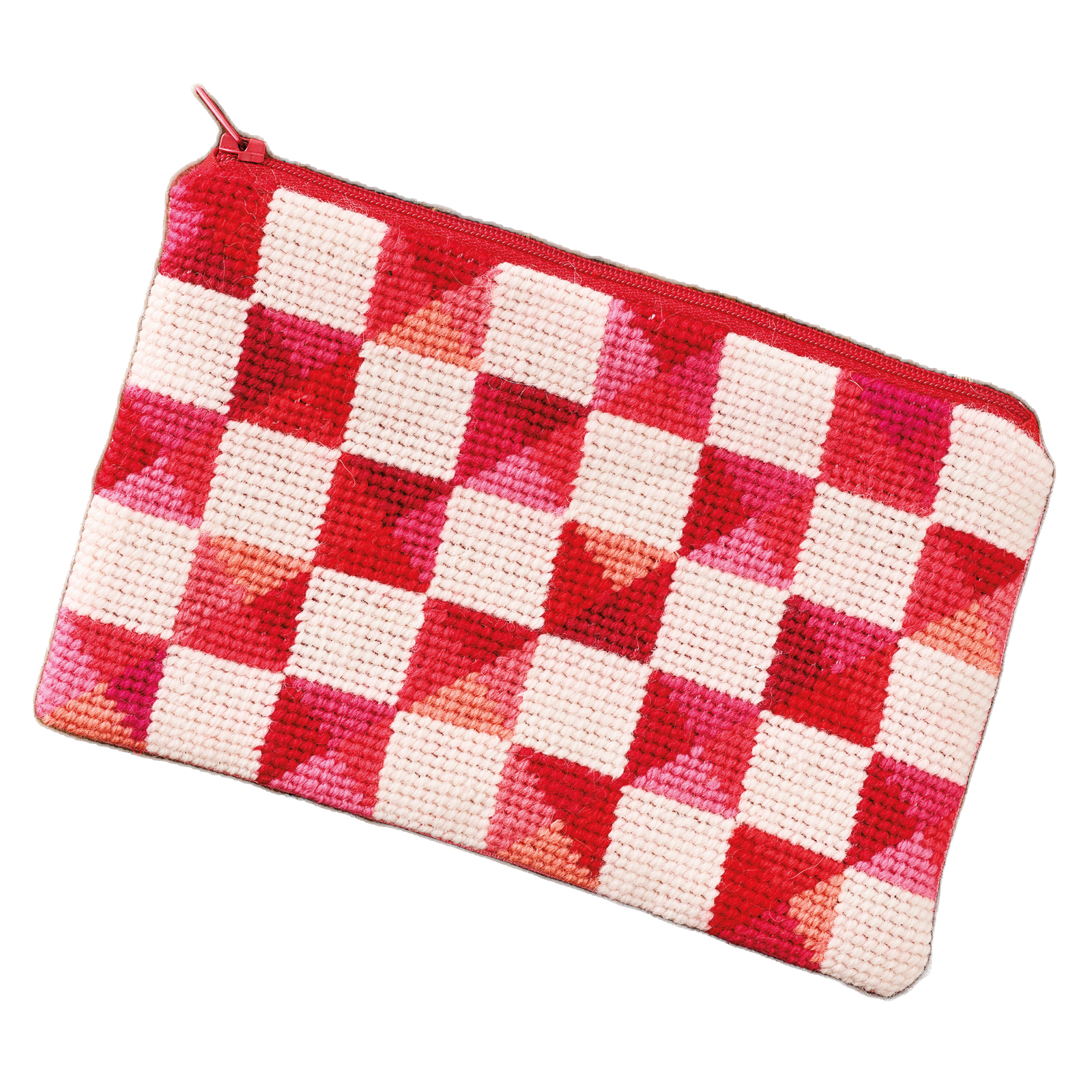 Permin 19-3452 Rode ramen portemonnee 20x12cm - STUK