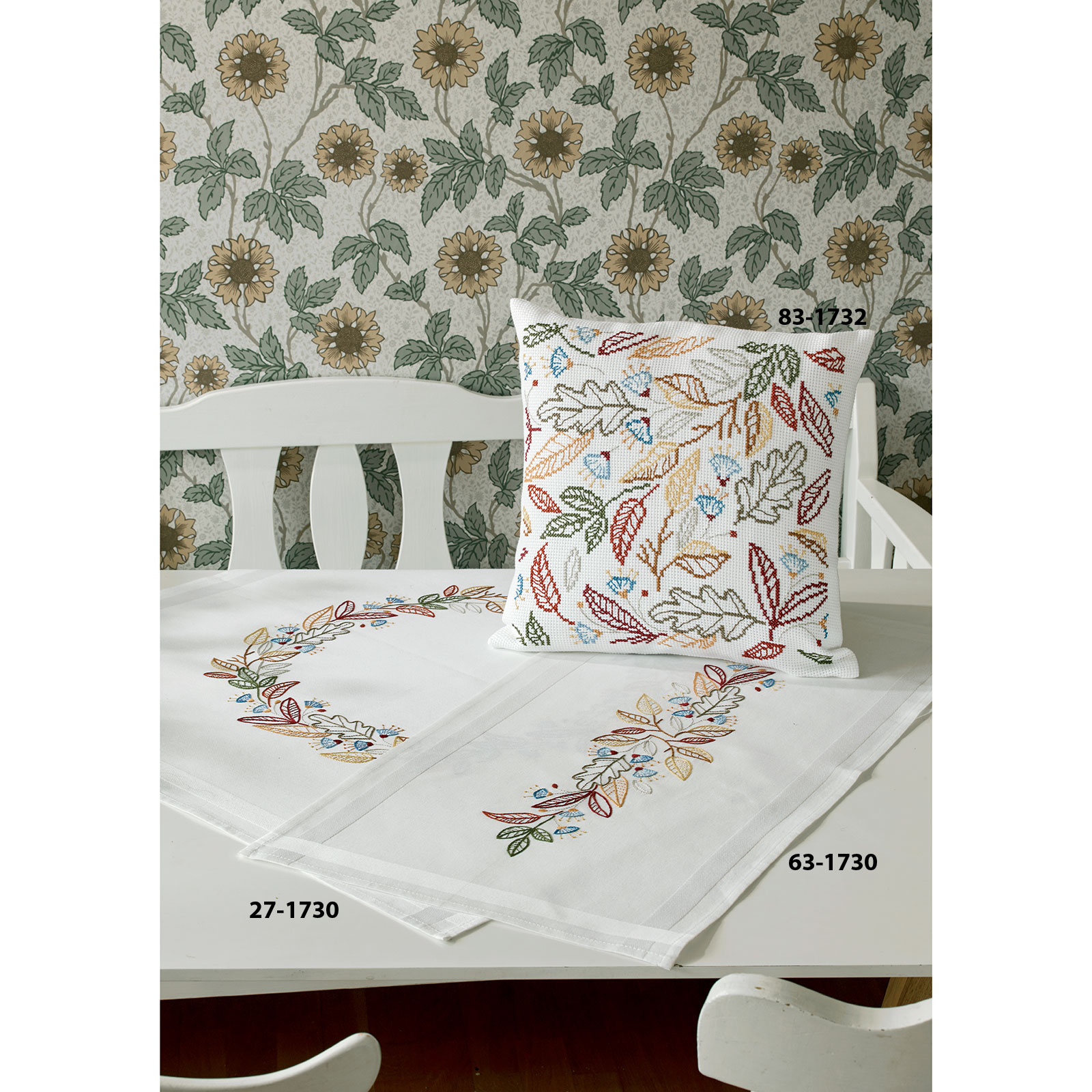 Permin 271730 Borduurpakket Herfst 80x80cm - STUK