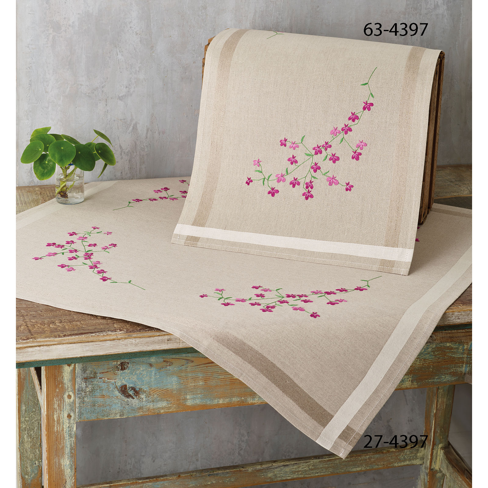 Permin 27-4397 Paarse lobelia 80x80cm - STUK