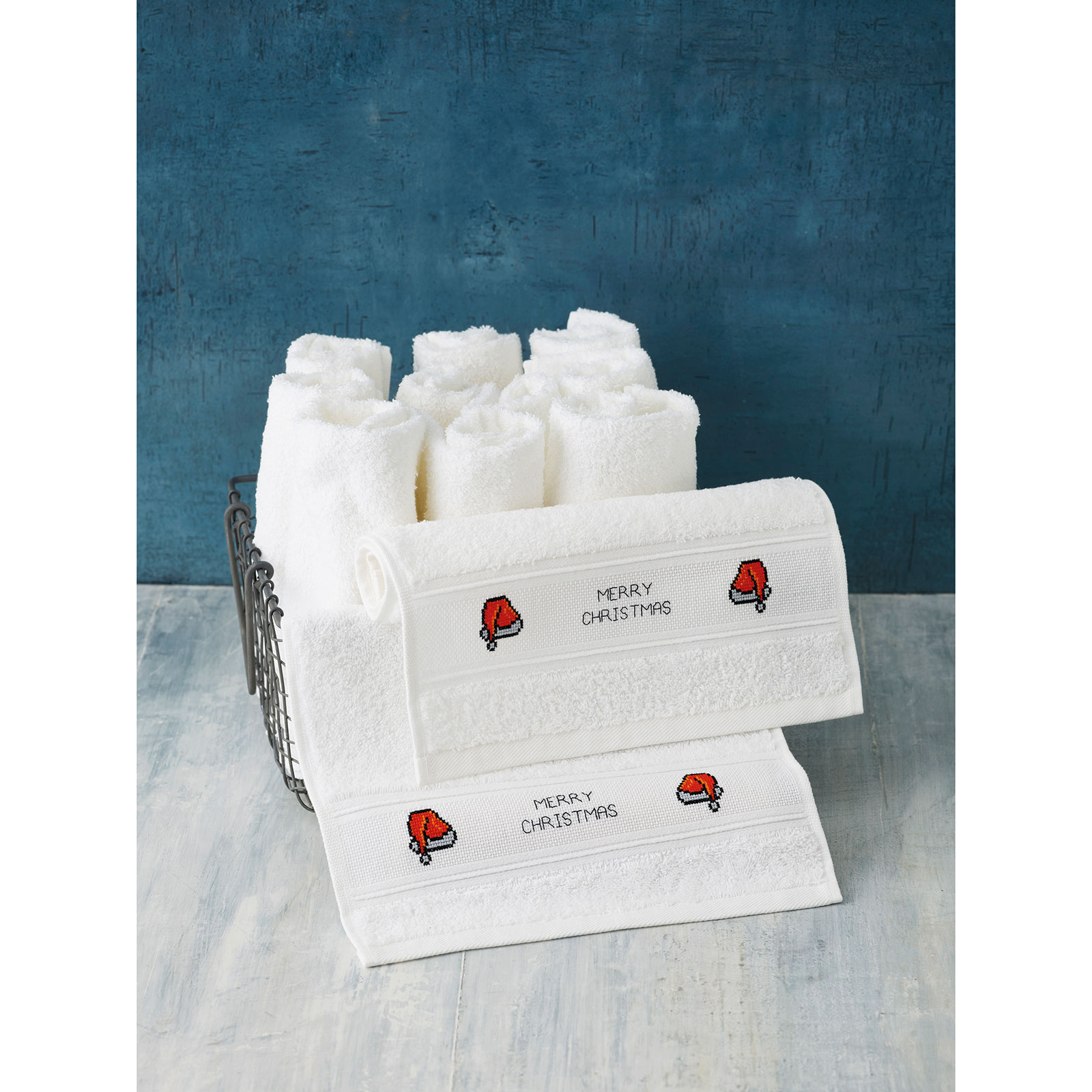 Permin 28-5279 Borduurpakket Kerstmuts 2 stuks - STUK