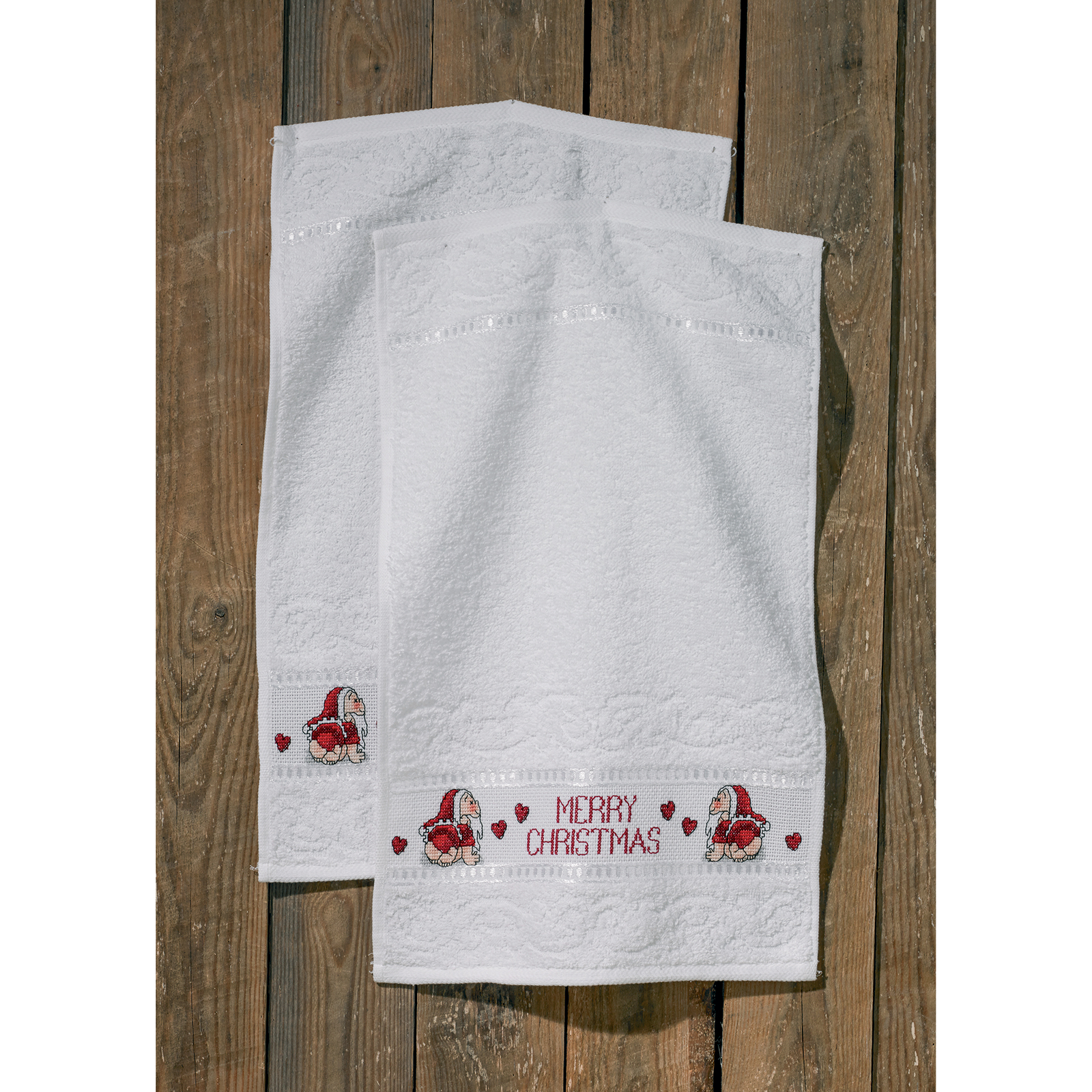 Permin 28-9657 Borduurpakket Merry Christmas 30x50 cm - STUK