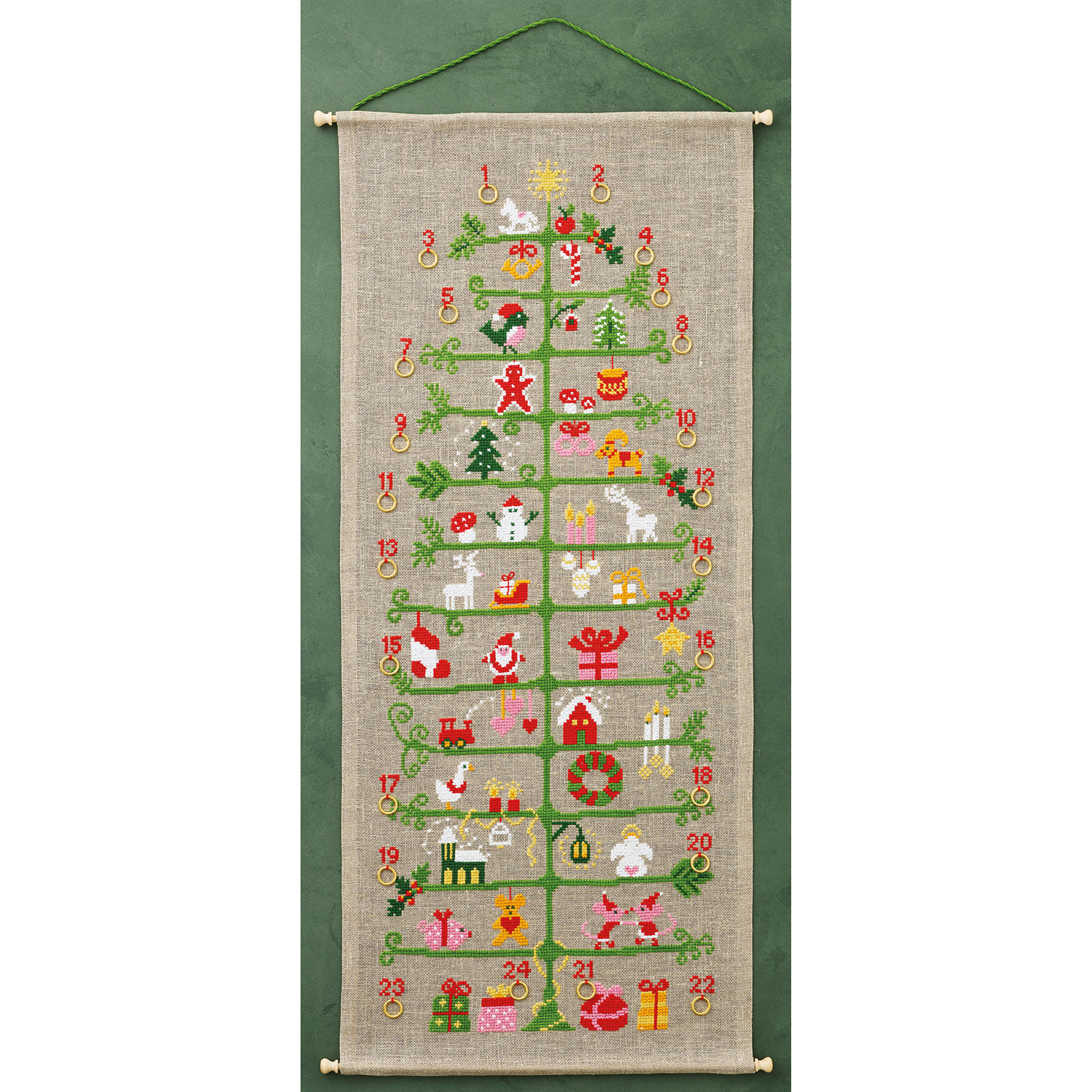 Permin 34-4212 Kerstboom 39x89cm - STUK