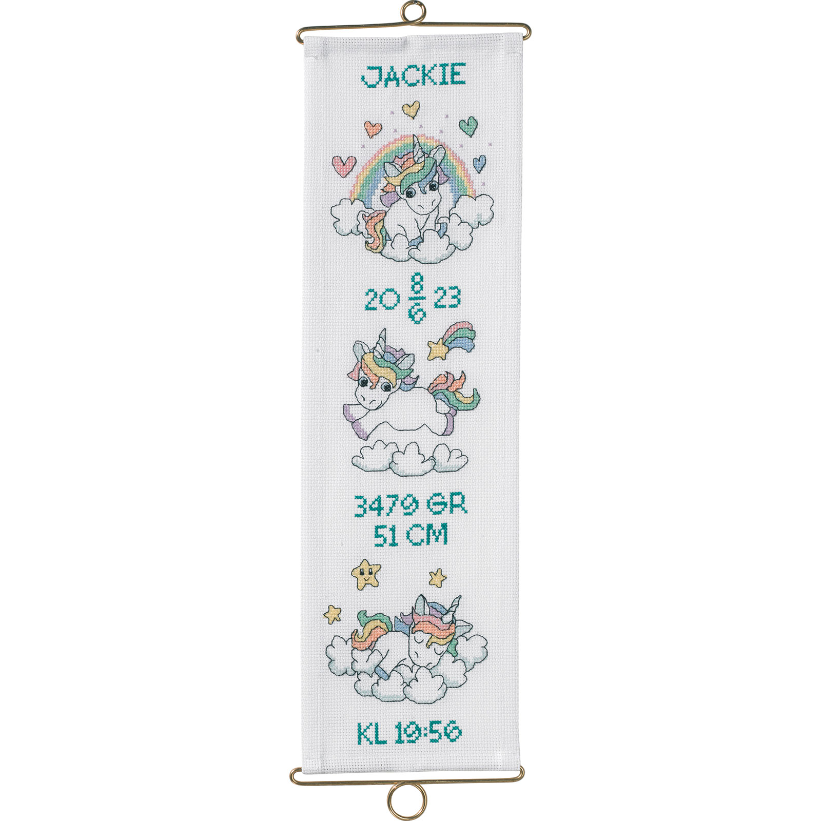 Permin 36-0743 Borduurpakket Jackie 14x45 cm - STUK