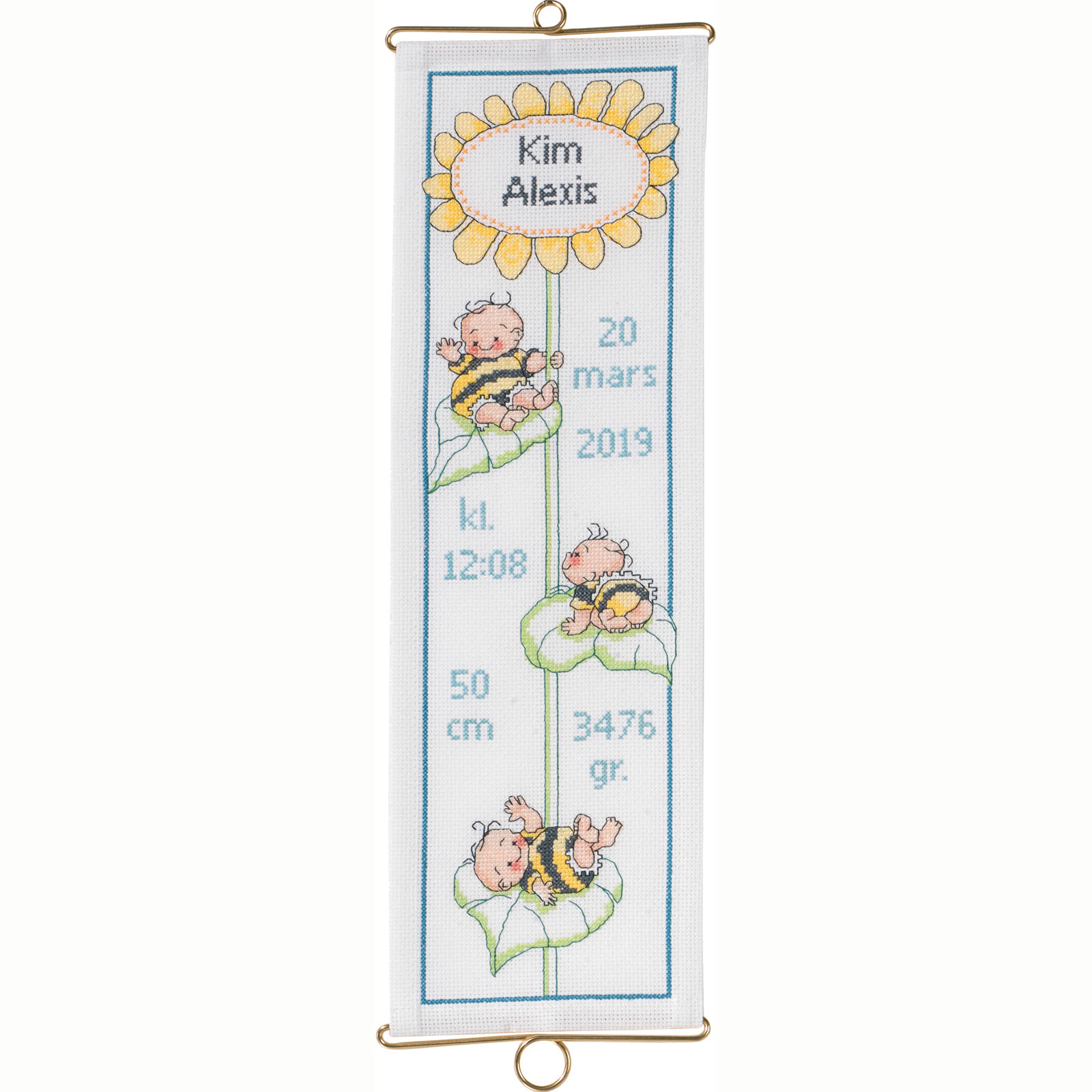 Permin 36-7832 Borduurpakket Kim 14x45 cm - STUK