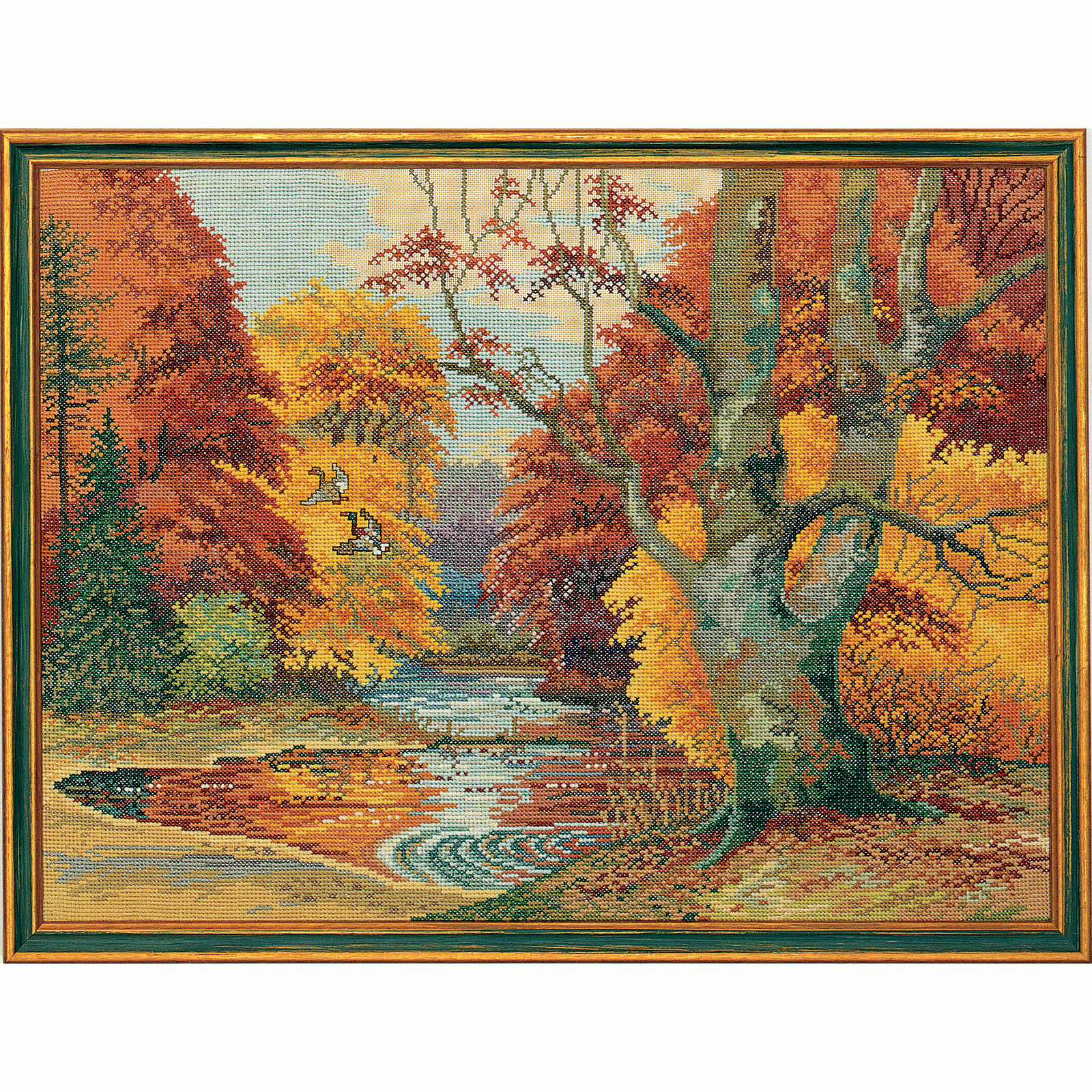 Eva Rosenstand 72-496 Borduurpakket Bos meer 56x45 cm - STUK