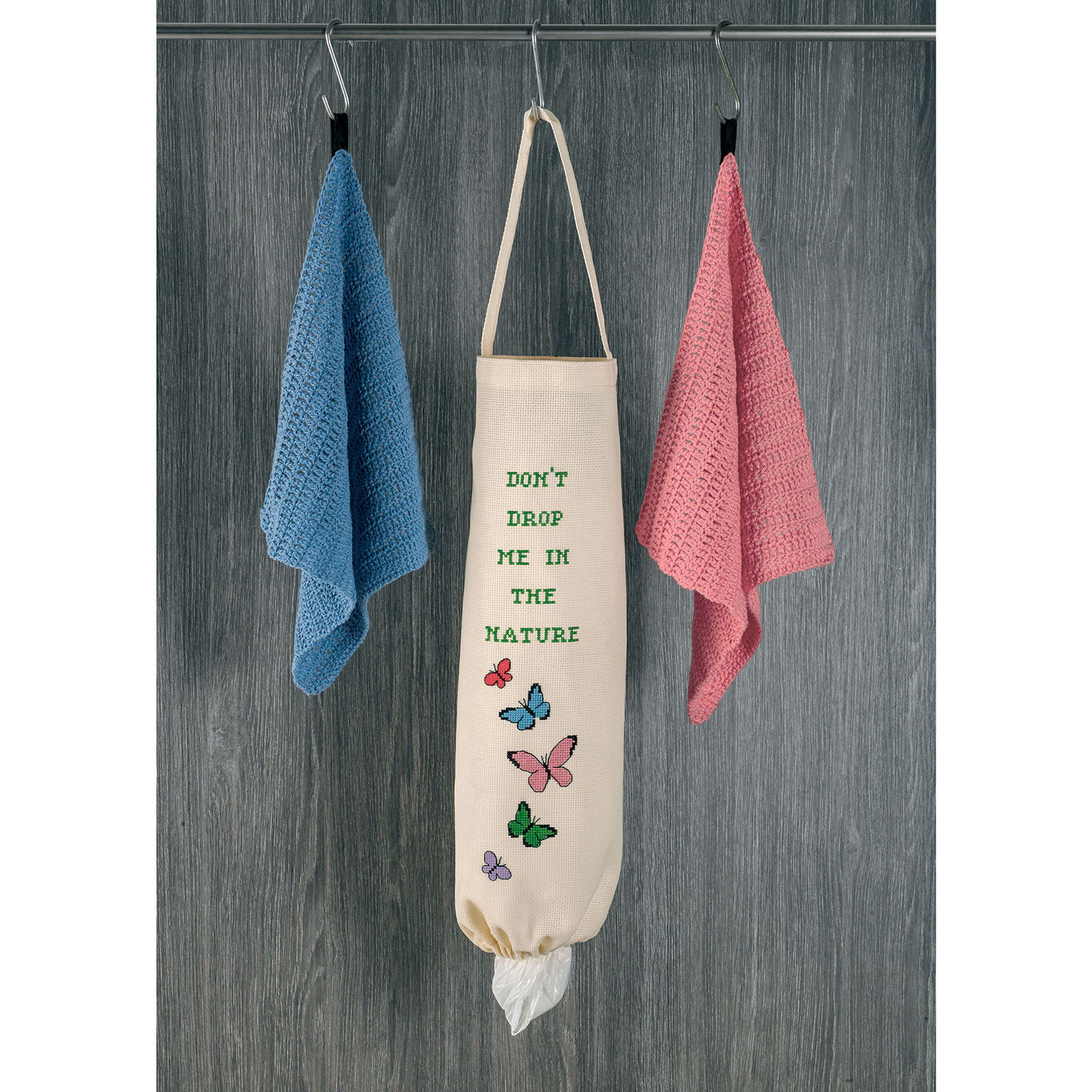 Permin 79-0304 Borduurpakket Zak voor tassen vogels 19x50 cm - STUK