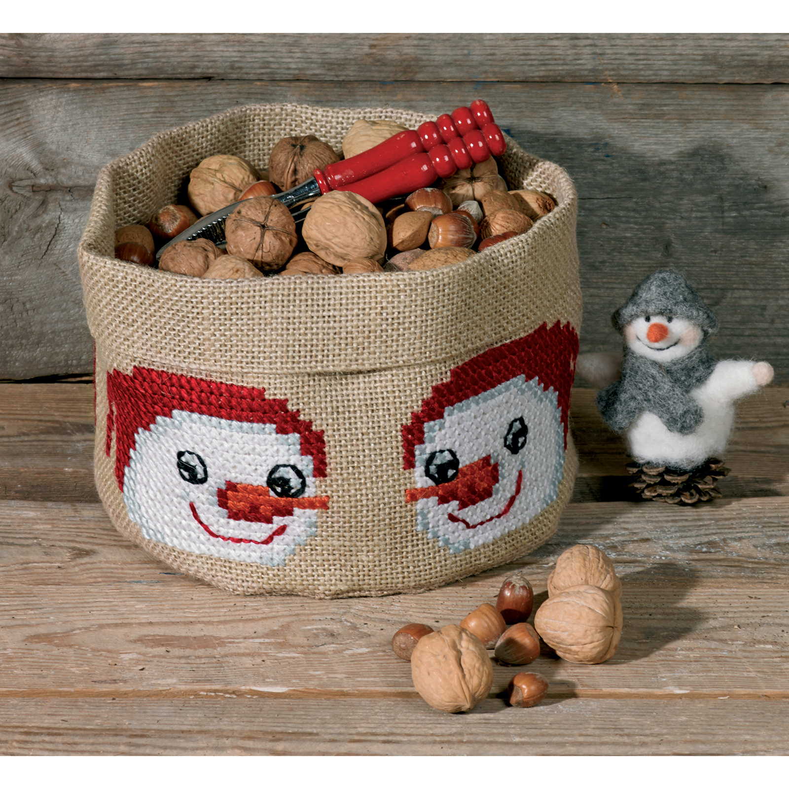 Permin 79-8249 Borduurpakket Sneeuwpop 21 cm - STUK