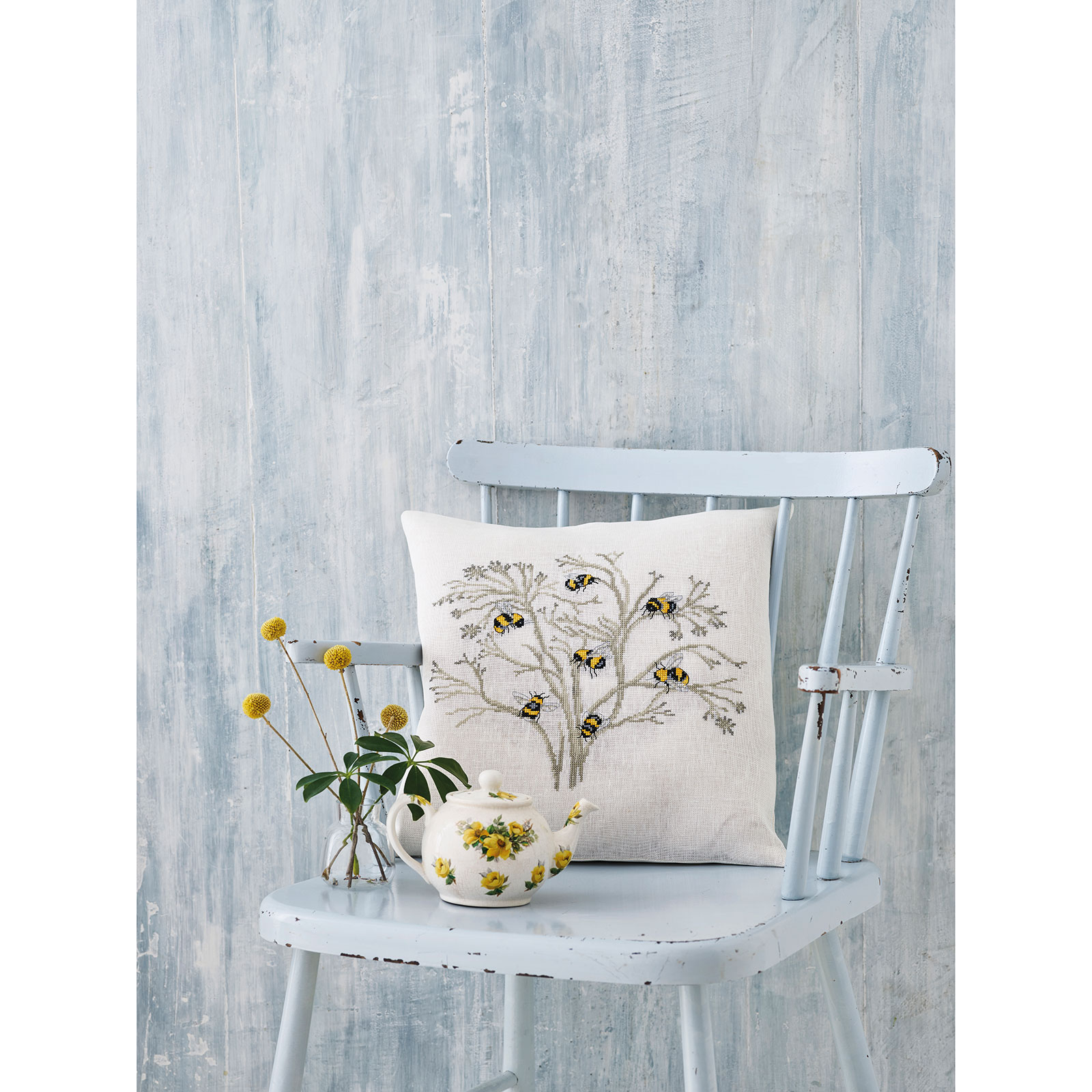 Permin 83-2161 Borduurpakket Bijen 40x40cm - STUK