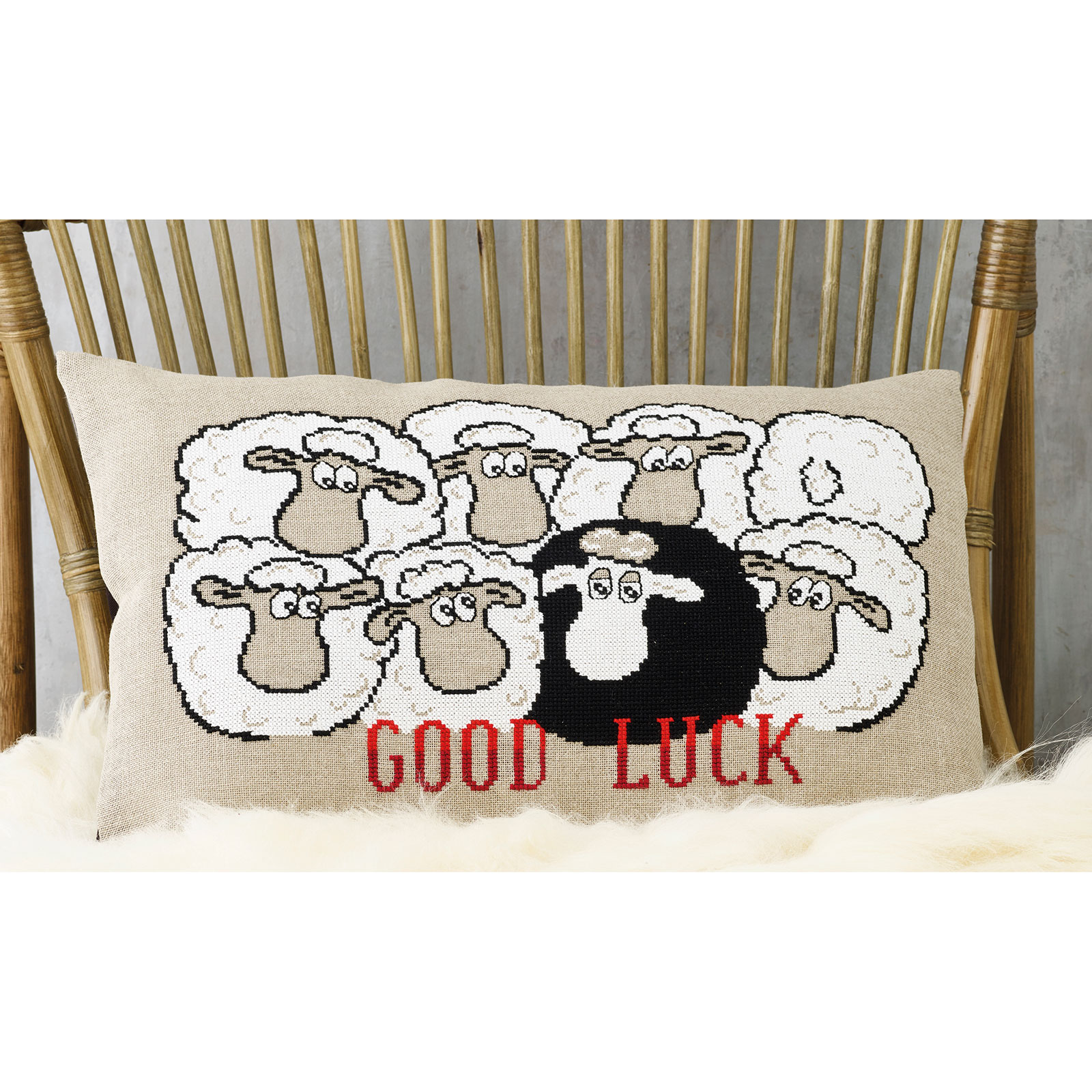 Permin 83-3320 Good luck 58x40cm - STUK