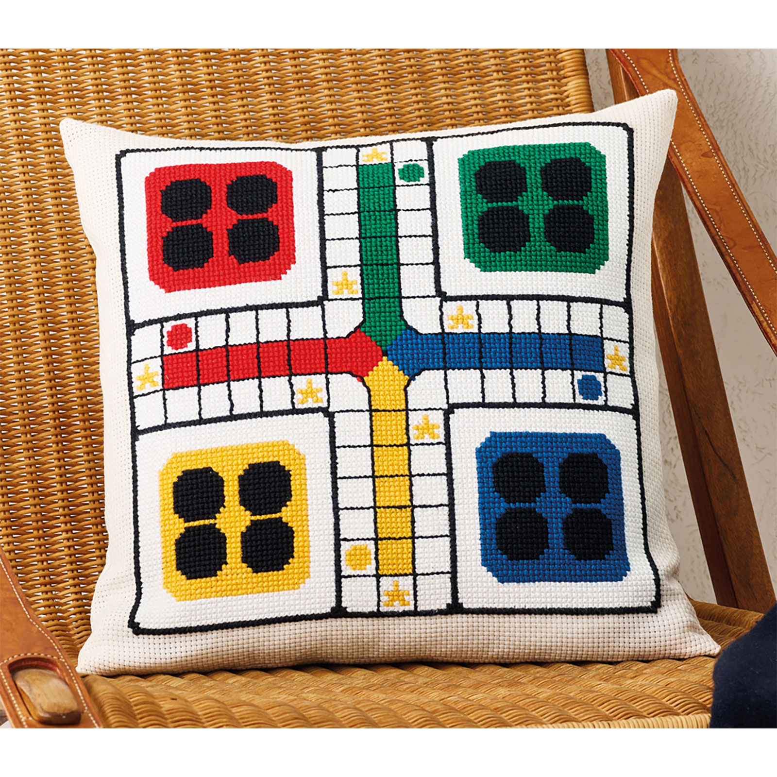 Permin 83-4125 Mens erger je niet 40x40cm - STUK