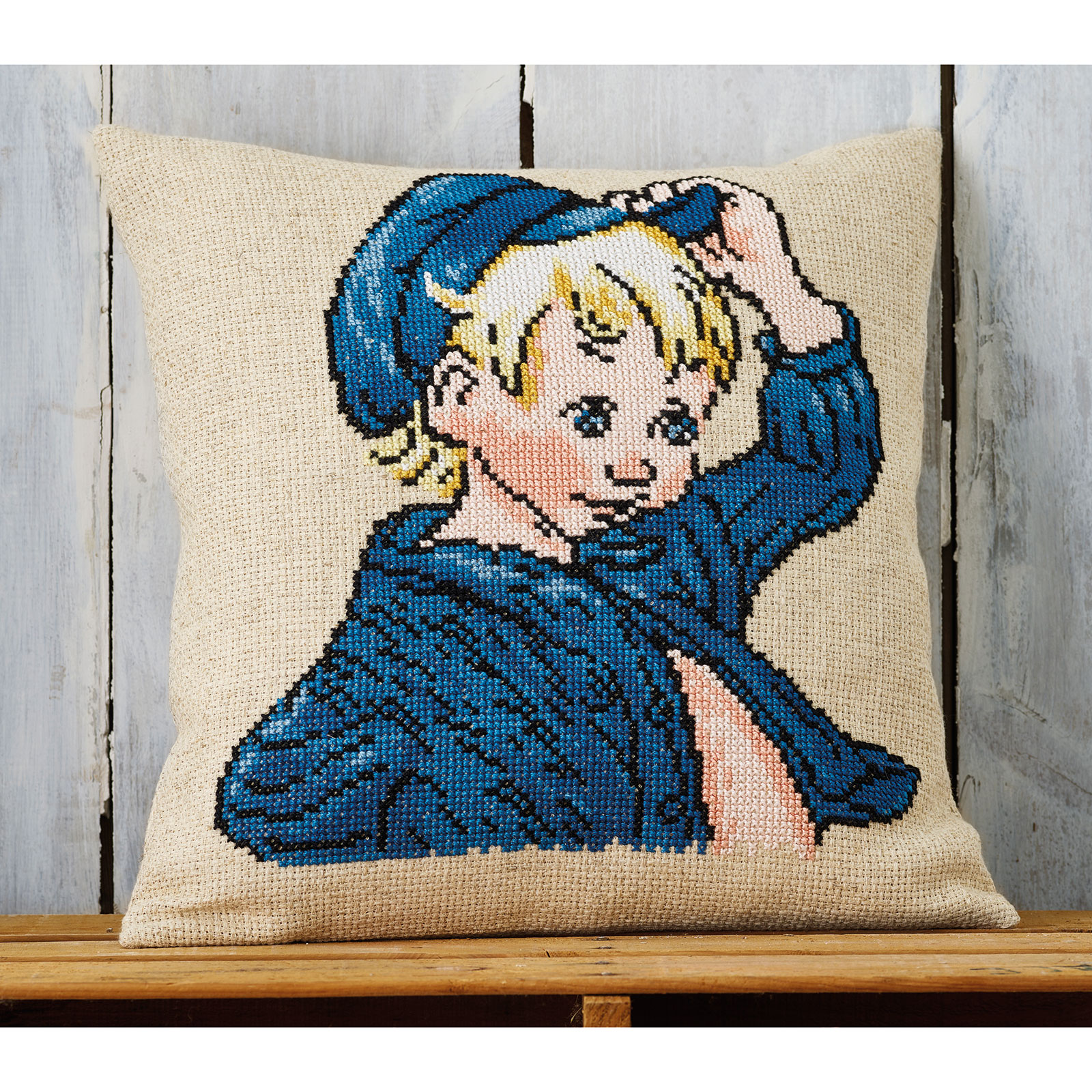 Permin 83-4595 Tommy met een pet 40x40cm - STUK