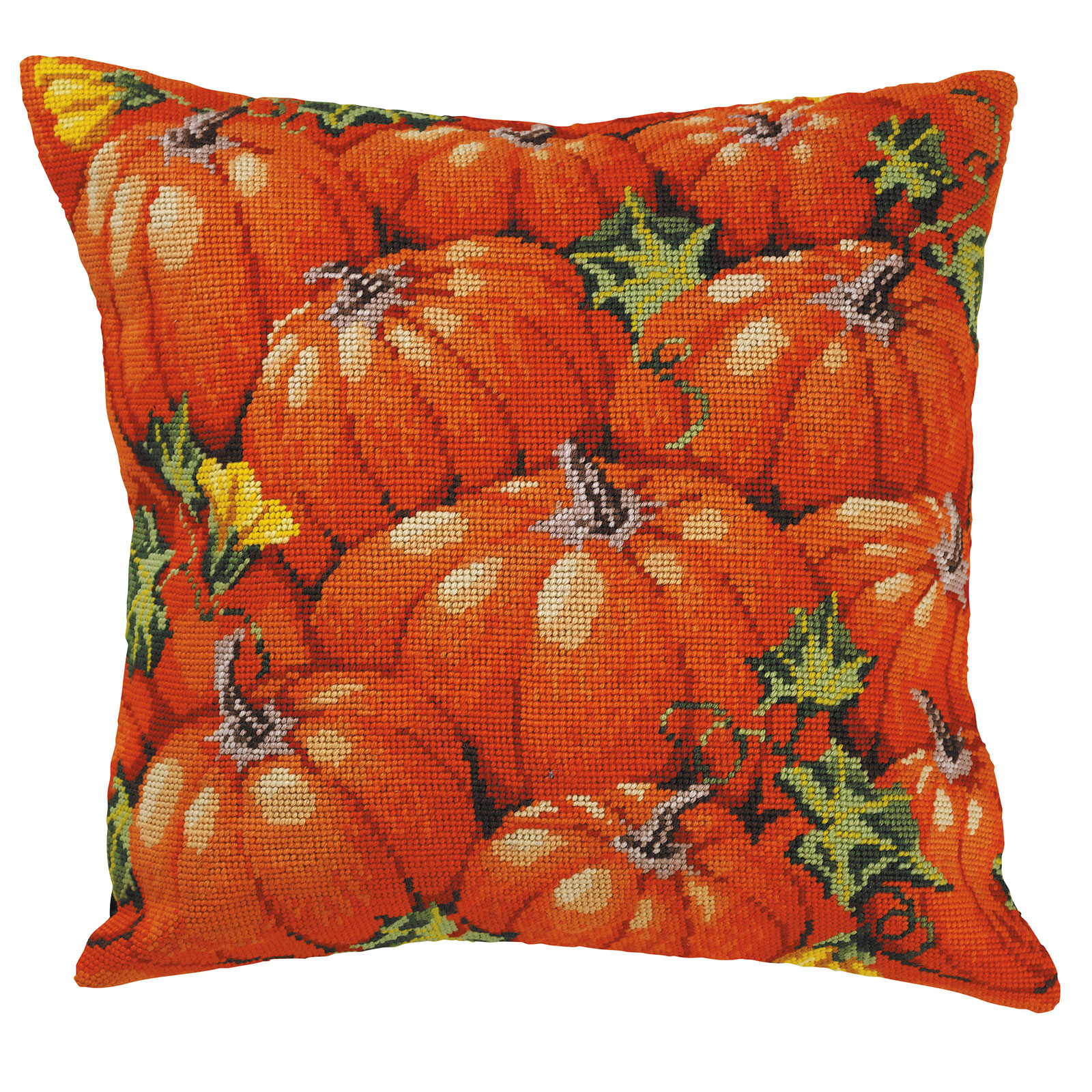 Permin 83-5137 Borduurpakket Pompoen 40x40cm - STUK