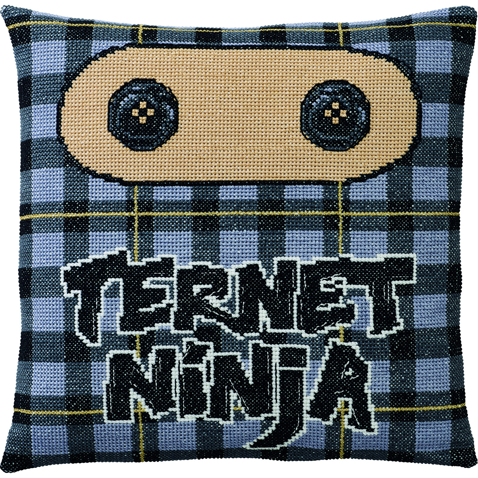 Permin 83-5521 Geruite Ninja 40x40cm - STUK