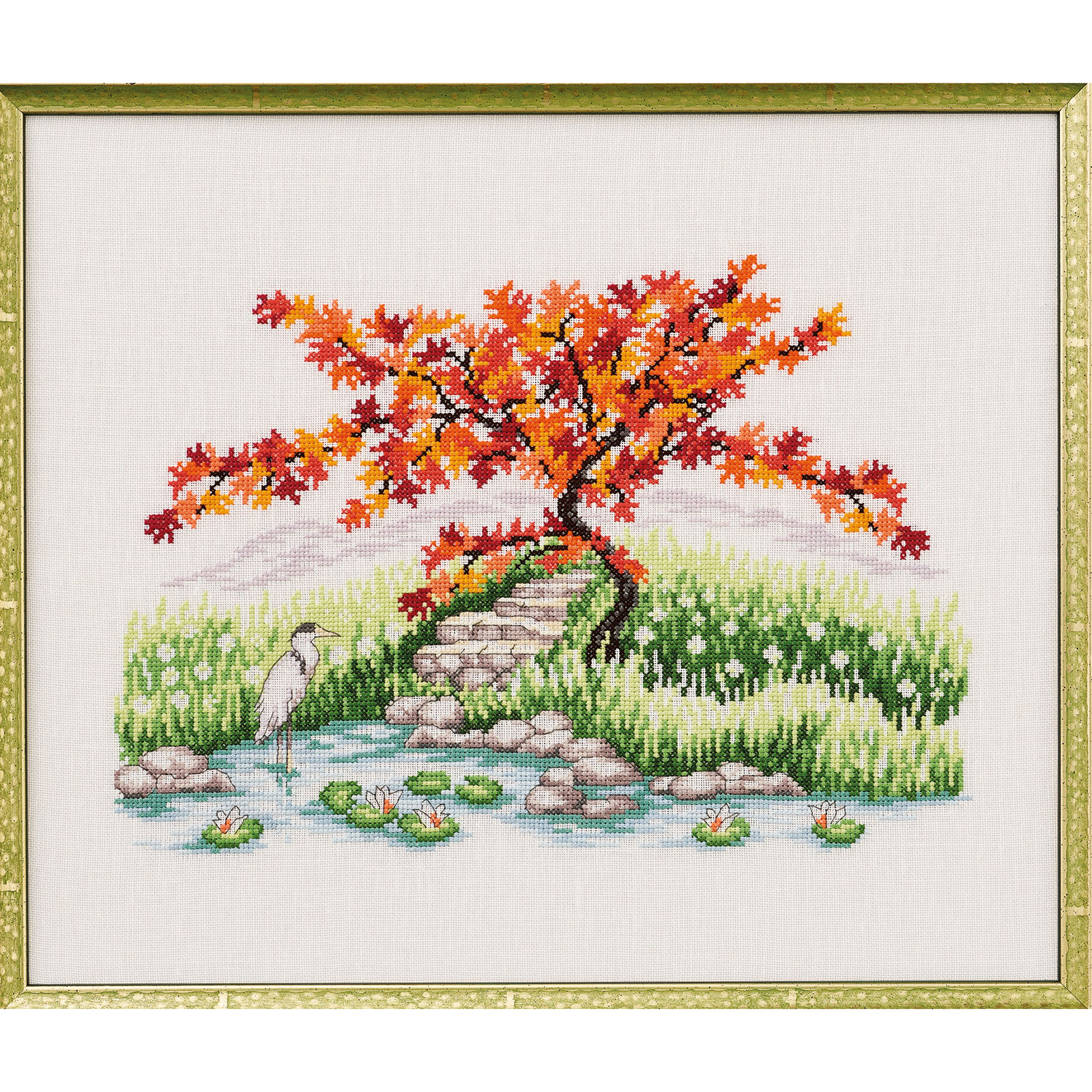 Permin 90-3131 Borduurpakket Esdoorn 43x36cm - STUK