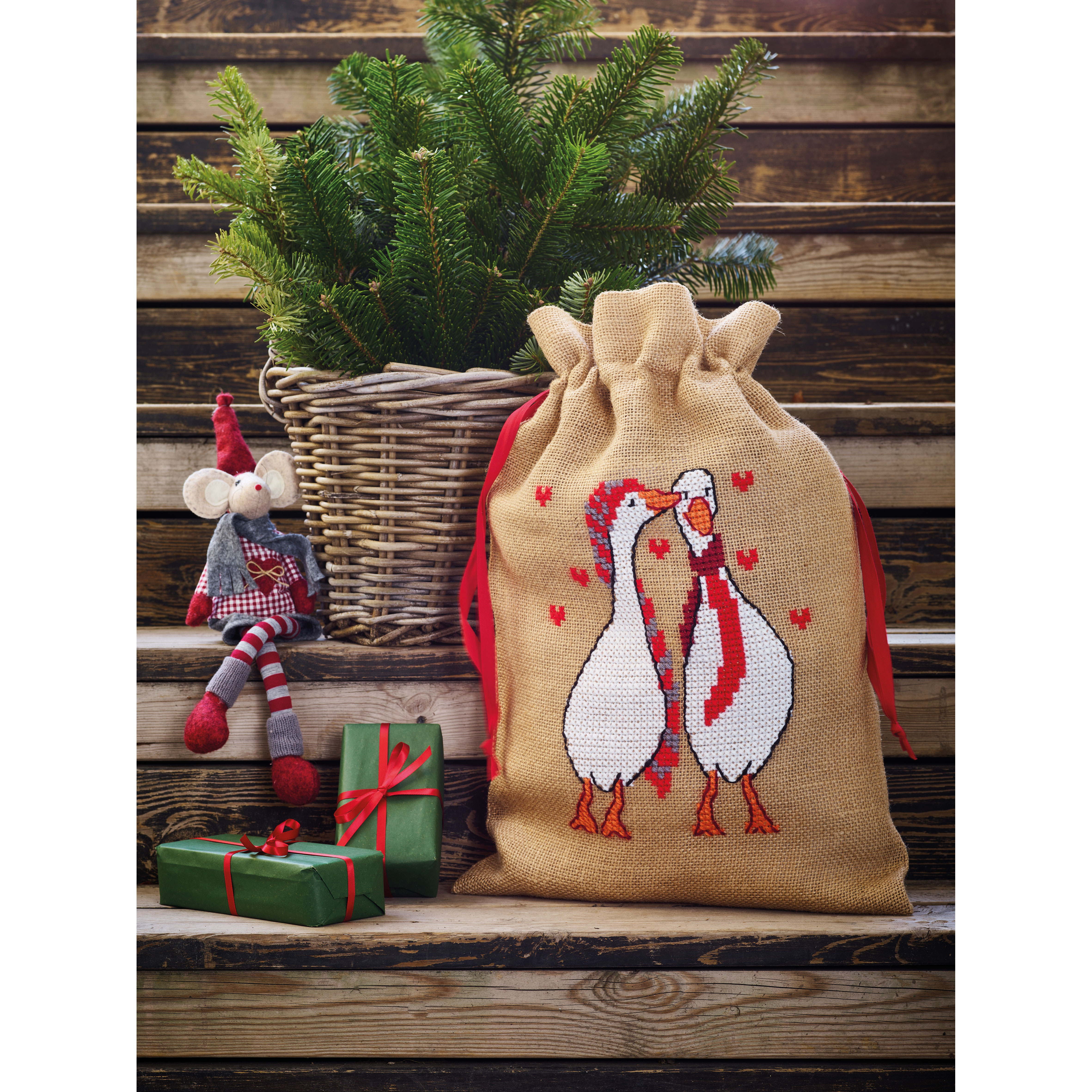 Permin 90-3214 Ganzen 39x55cm - STUK