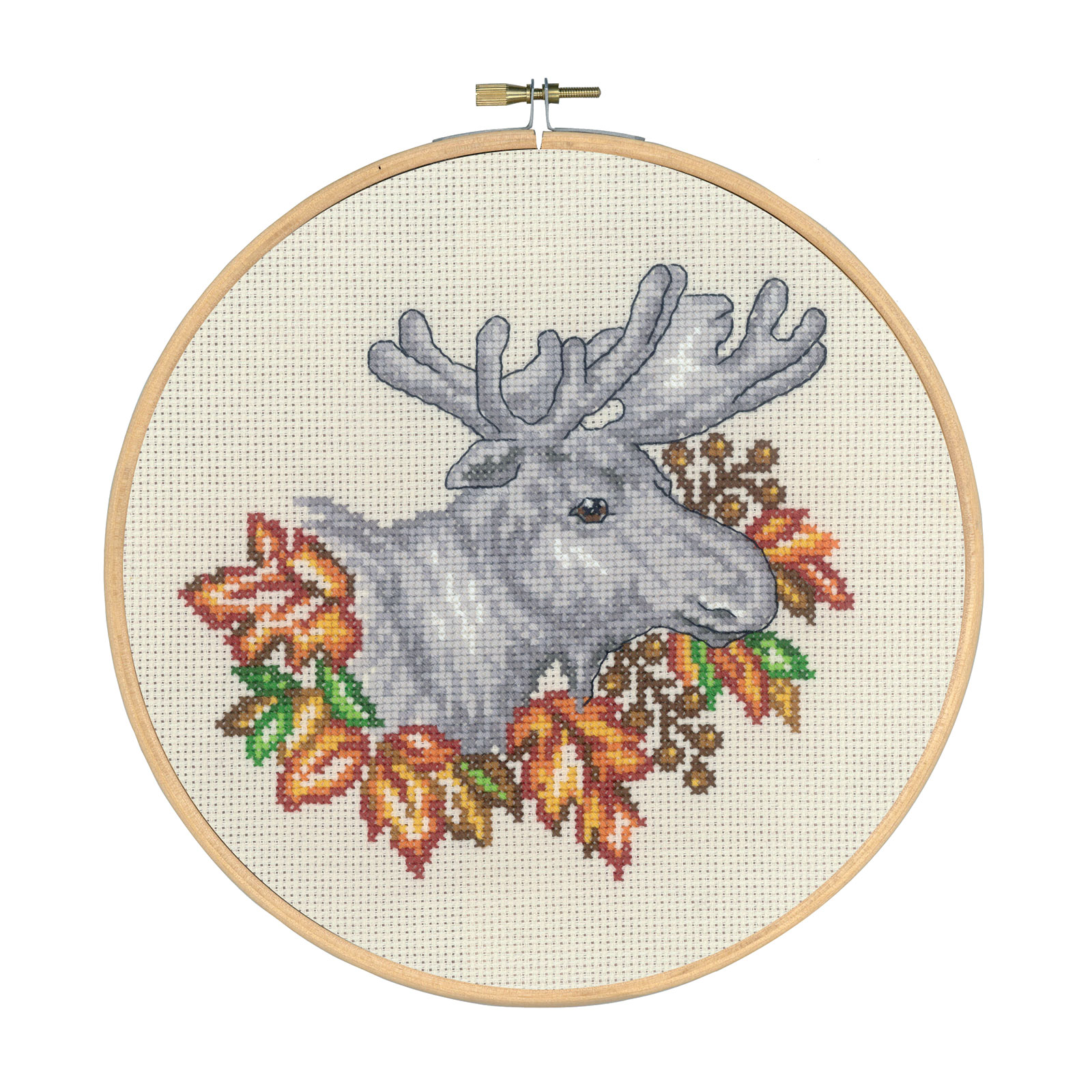 Permin 92-0301 Borduurpakket Eland Herfst - STUK