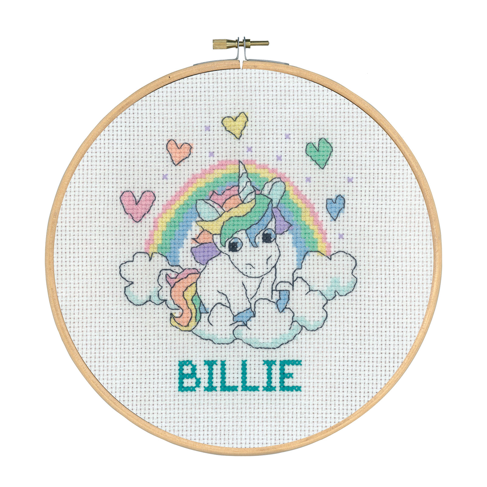 Permin 92-0744 Borduurpakket Unicorn Billie - STUK