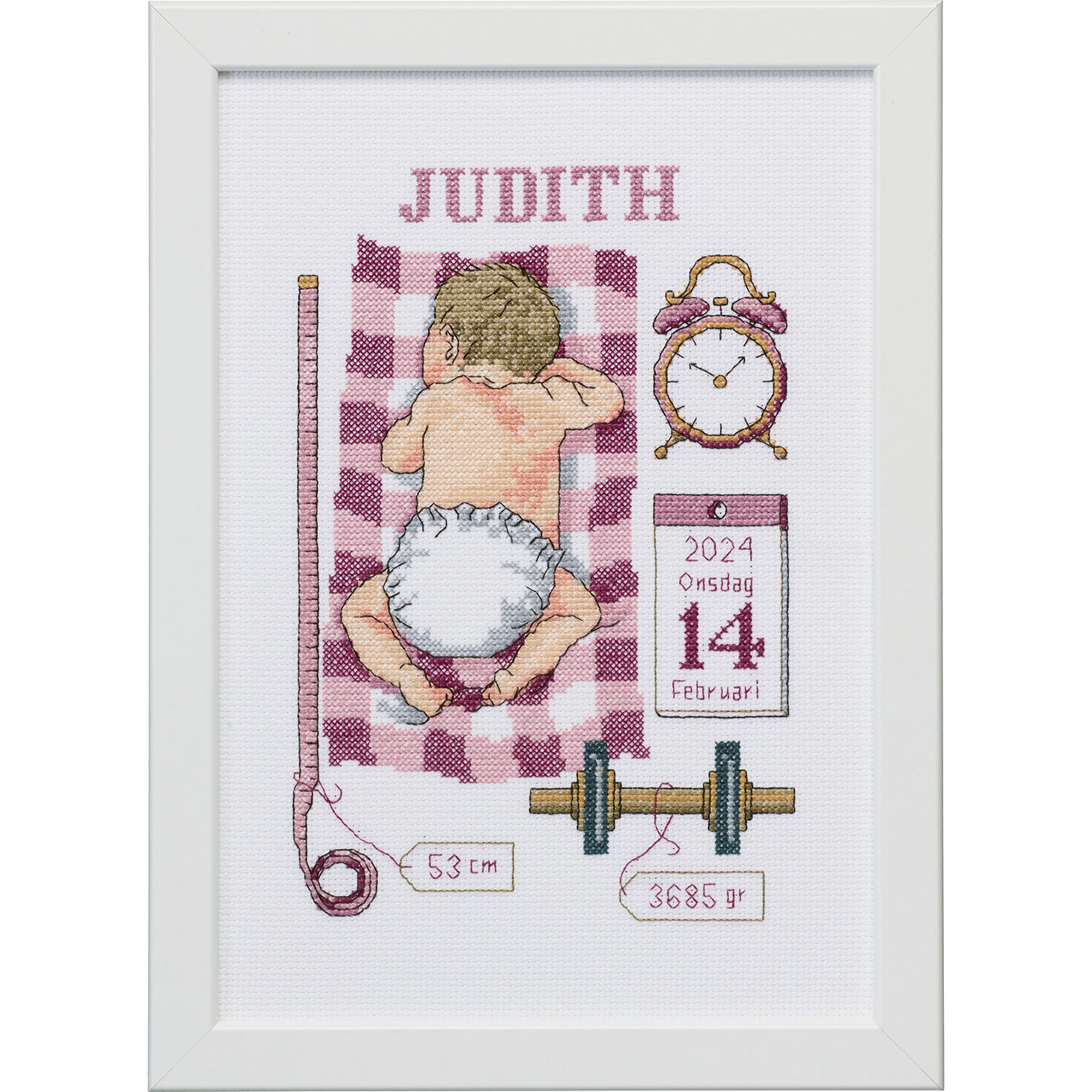 Permin 92-0850 Borduurpakket Judith 21x30 cm - STUK