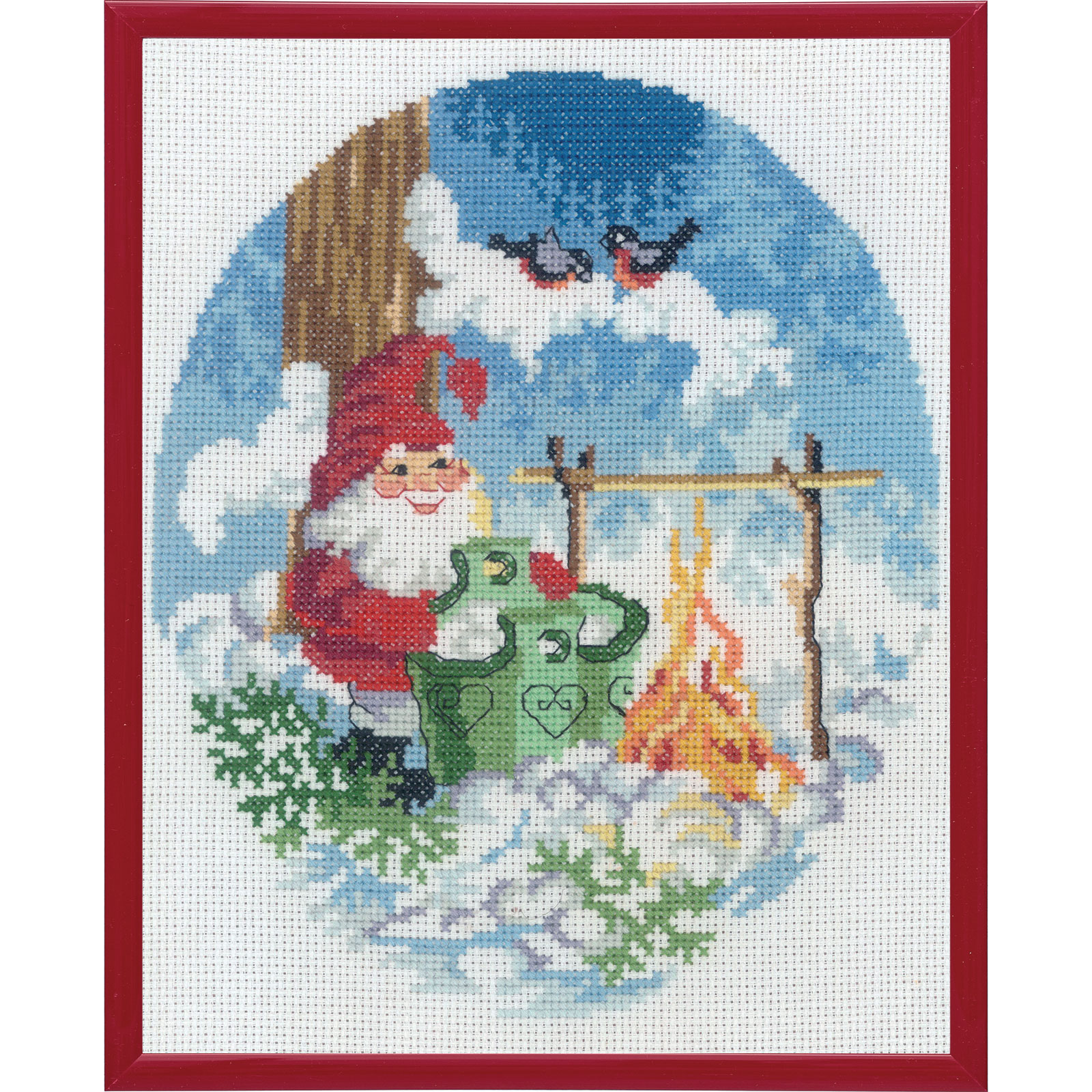 Permin 92-1263 Borduurpakket Elf 20x25 cm - STUK