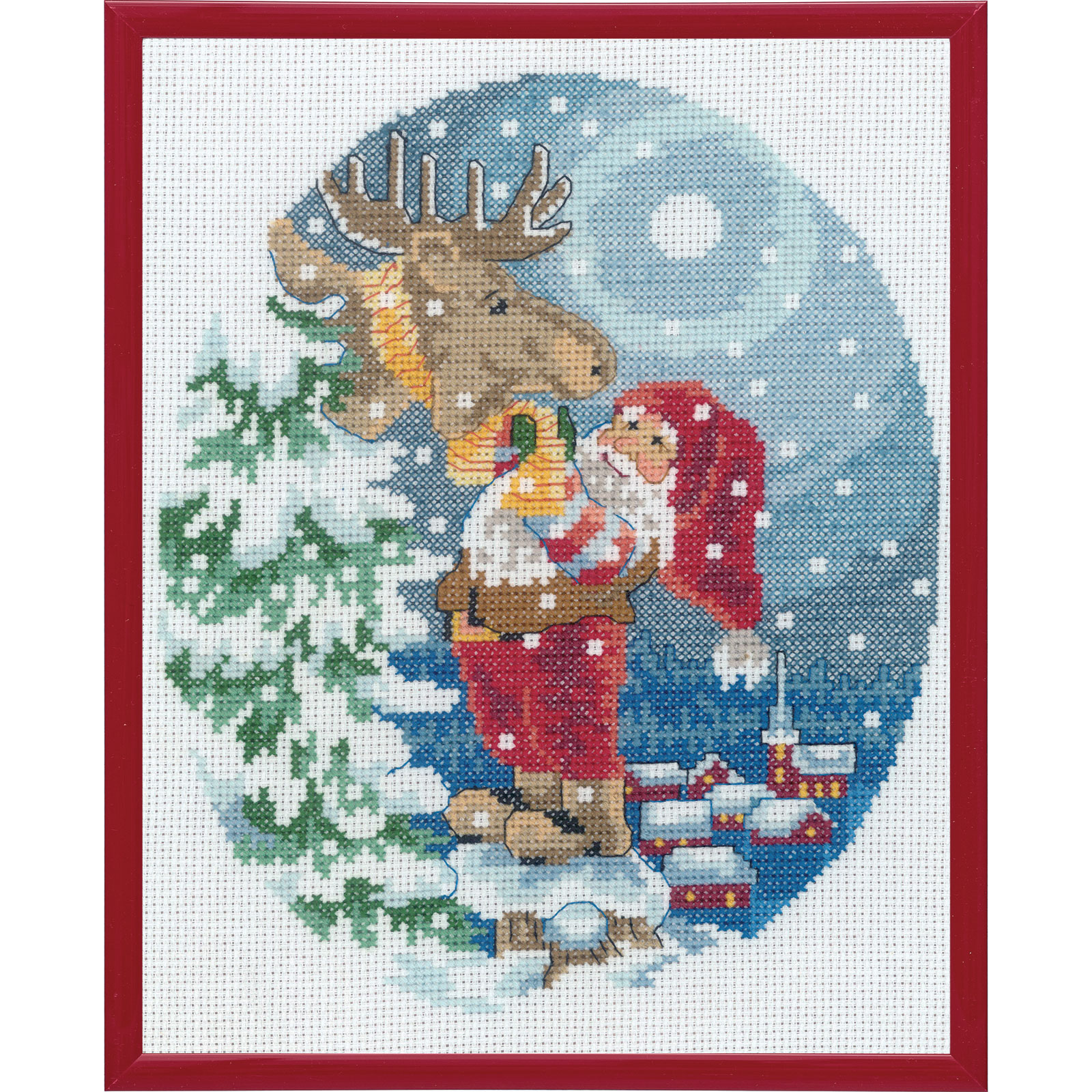 Permin 92-1264 Borduurpakket Elf 20x25 cm - STUK