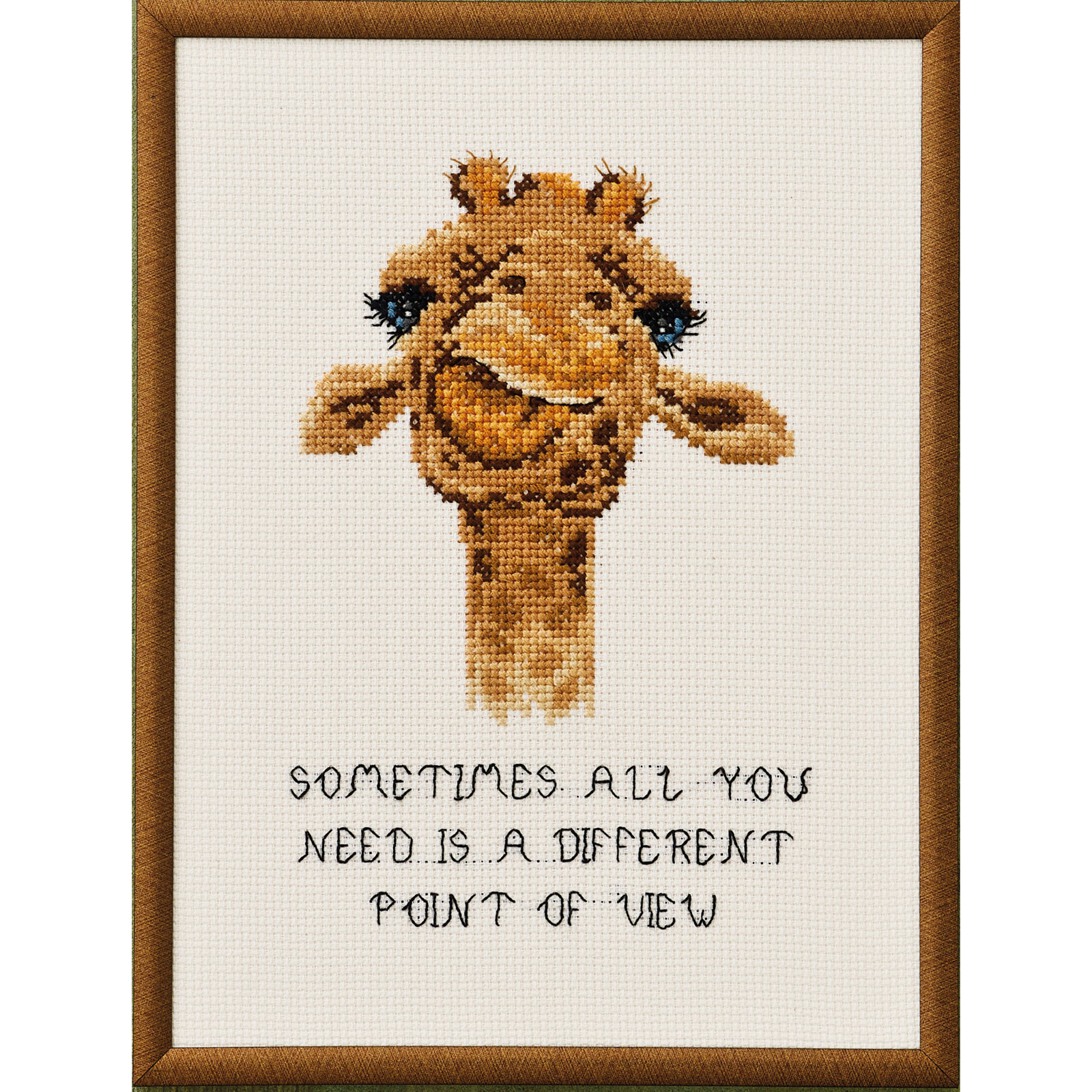 Permin 92-2199 Borduurpakket Giraf 18x24cm - STUK