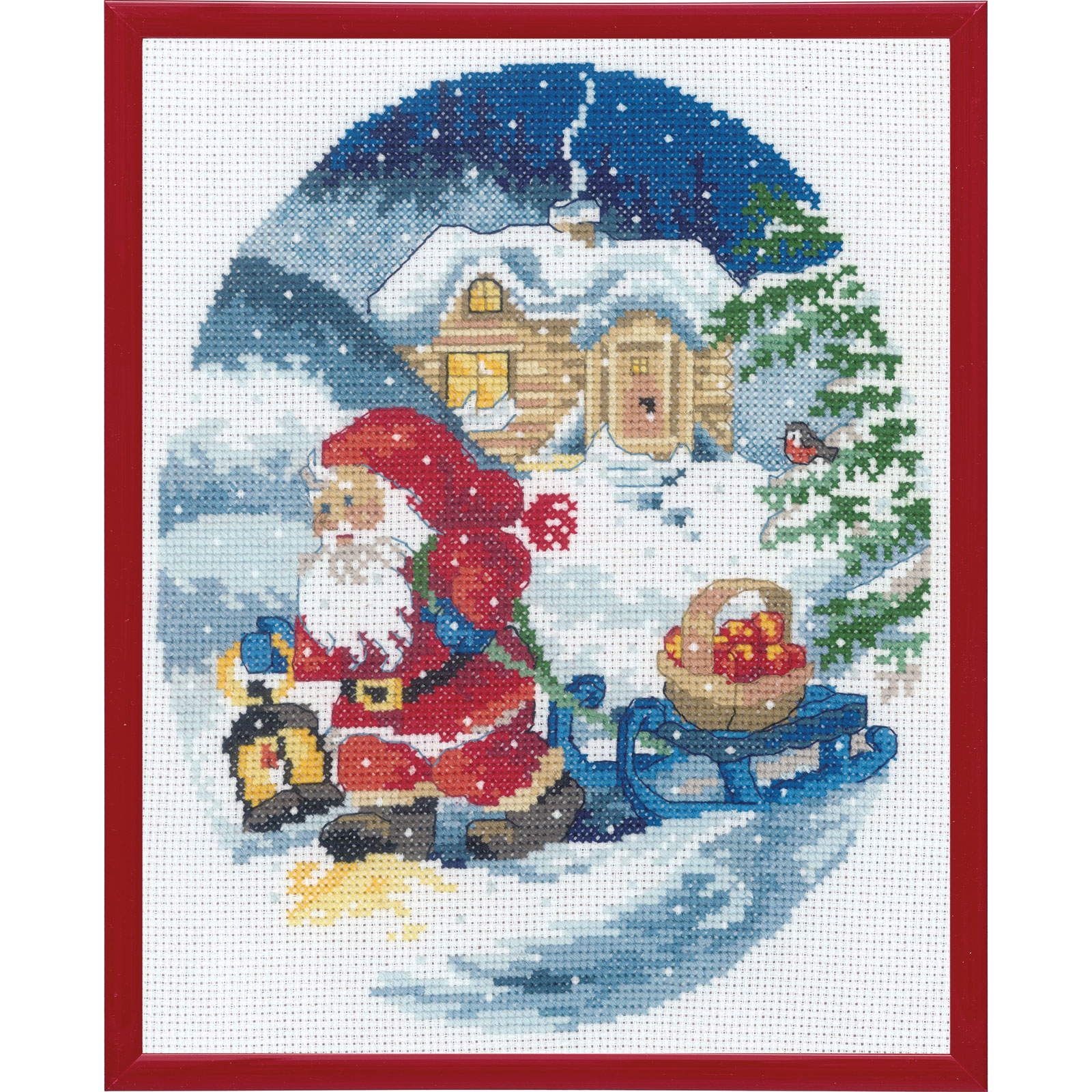 Permin 92-2221 Borduurpakket Elfenslee 20x25cm - STUK