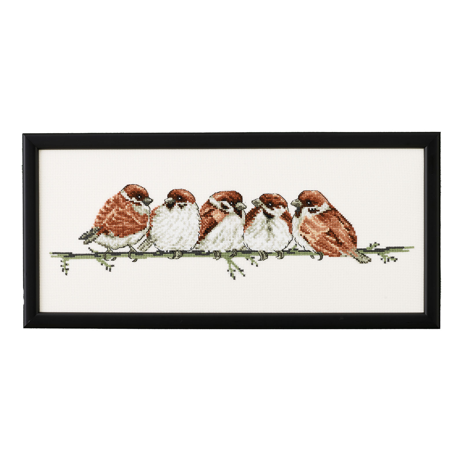 Permin 92-2441 Borduurpakket Huismus 15x36cm - STUK