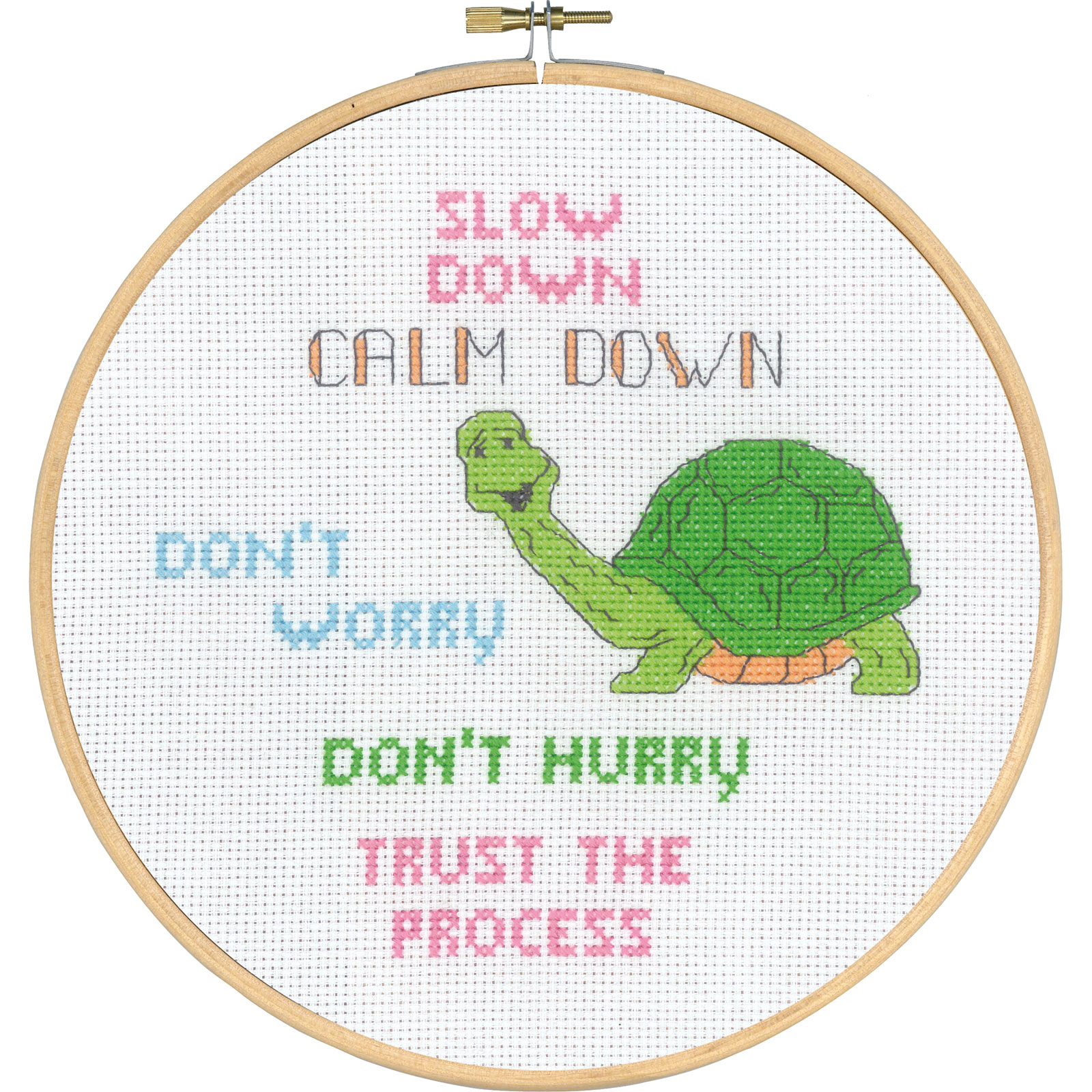 Permin 92-3368 Slow down calm down 20cm rond - STUK