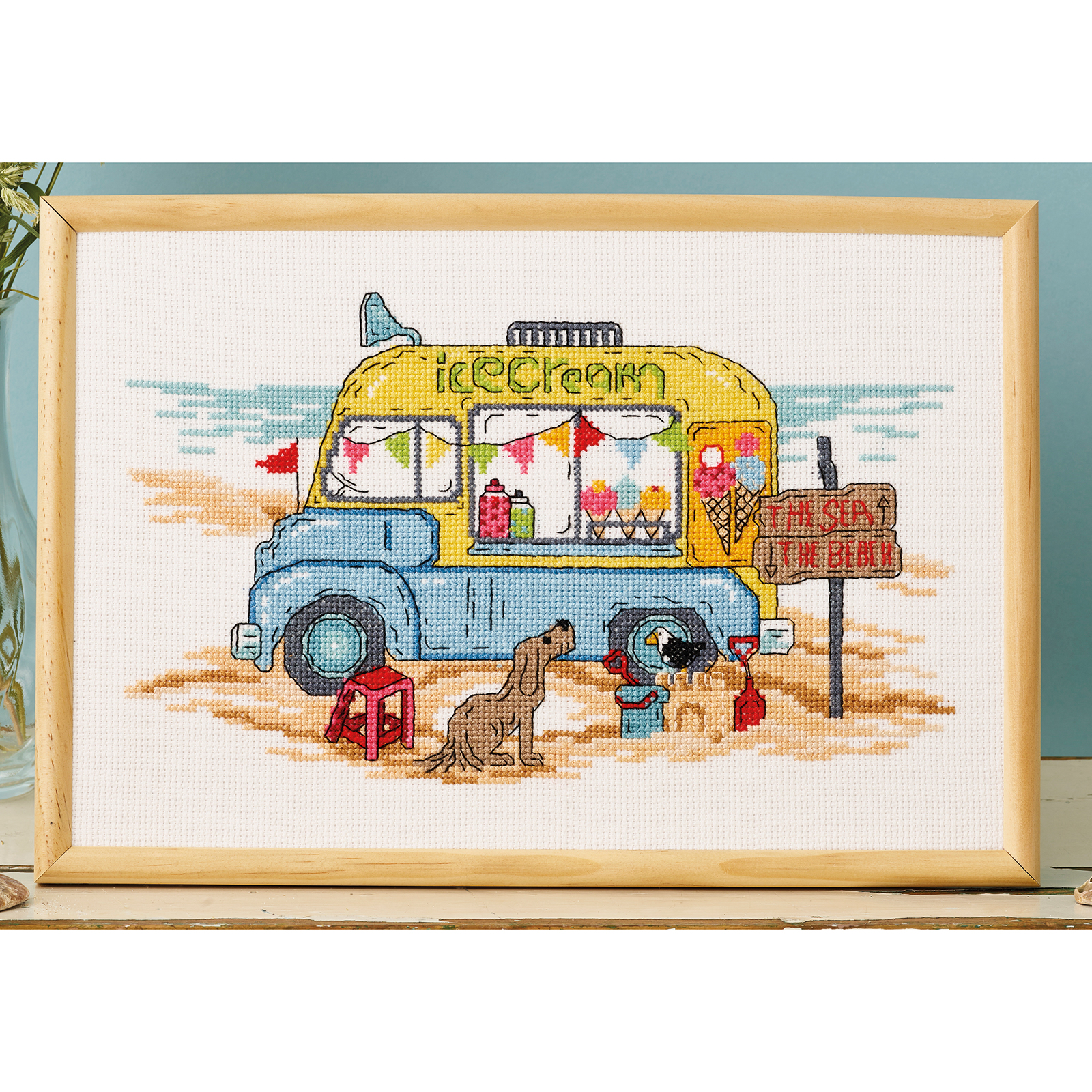 Permin 92-3428 IJswagen 30x20cm - STUK