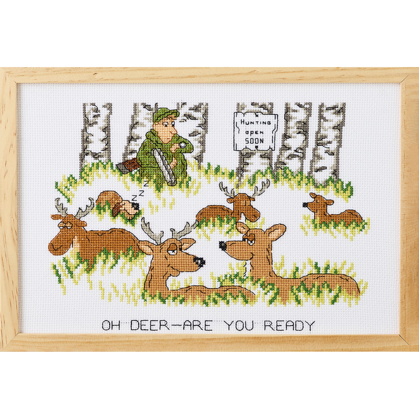 Permin 92-4336 The hunt begins F5712 30x20cm - STUK