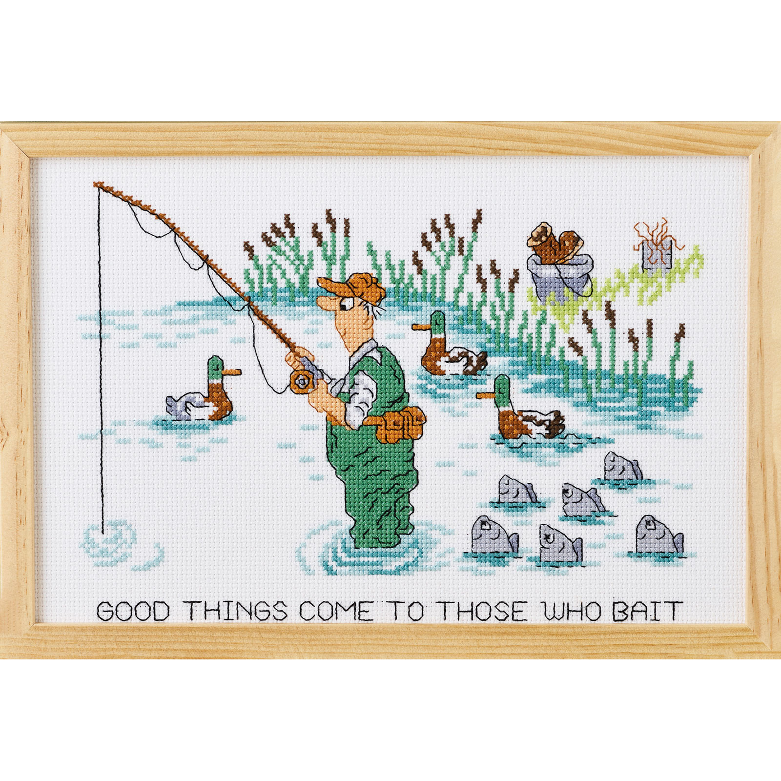 Permin 92-4337 Waiting.. F5712 30x20cm - STUK