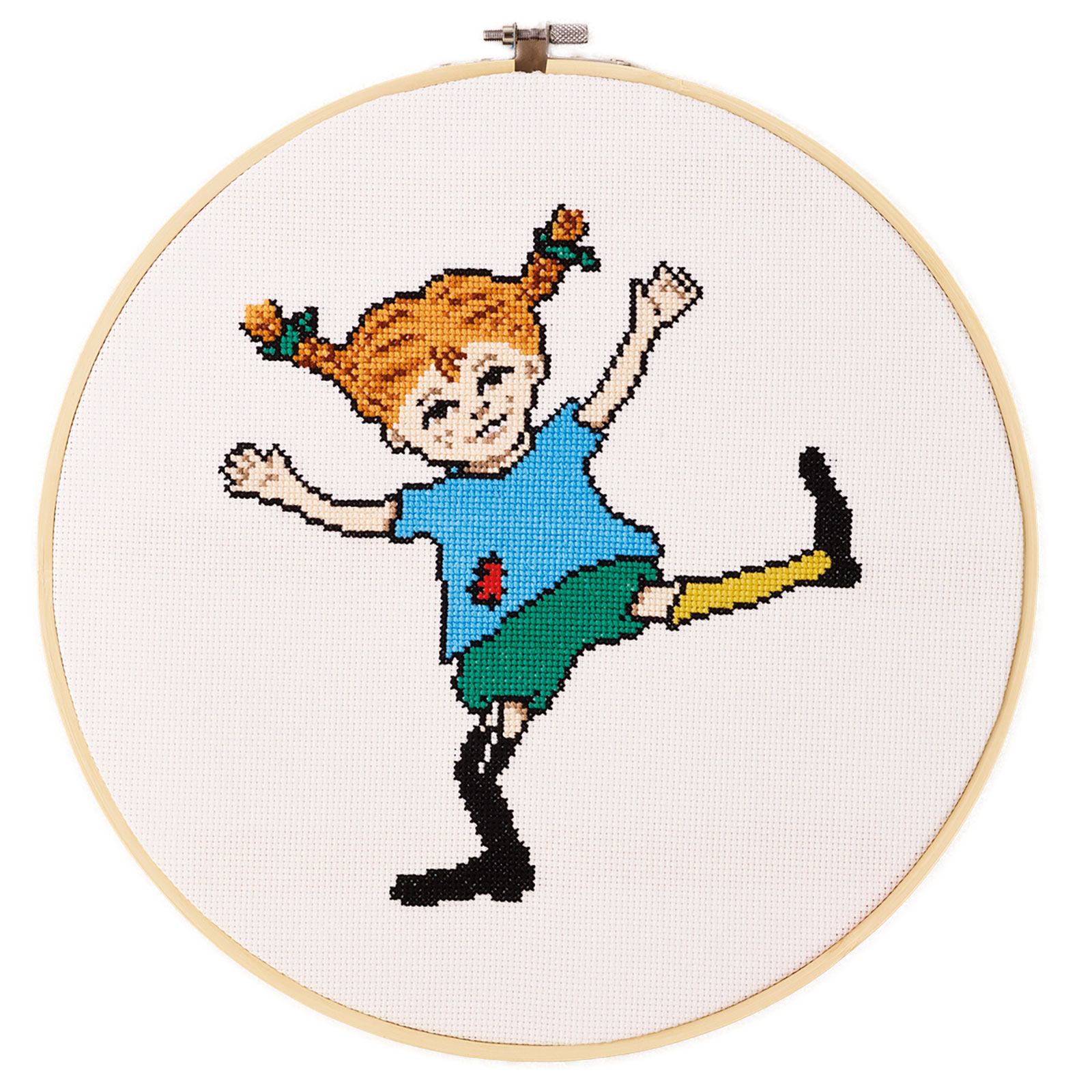 Permin 92-4536 Pippi Langkous 30cm rond - STUK