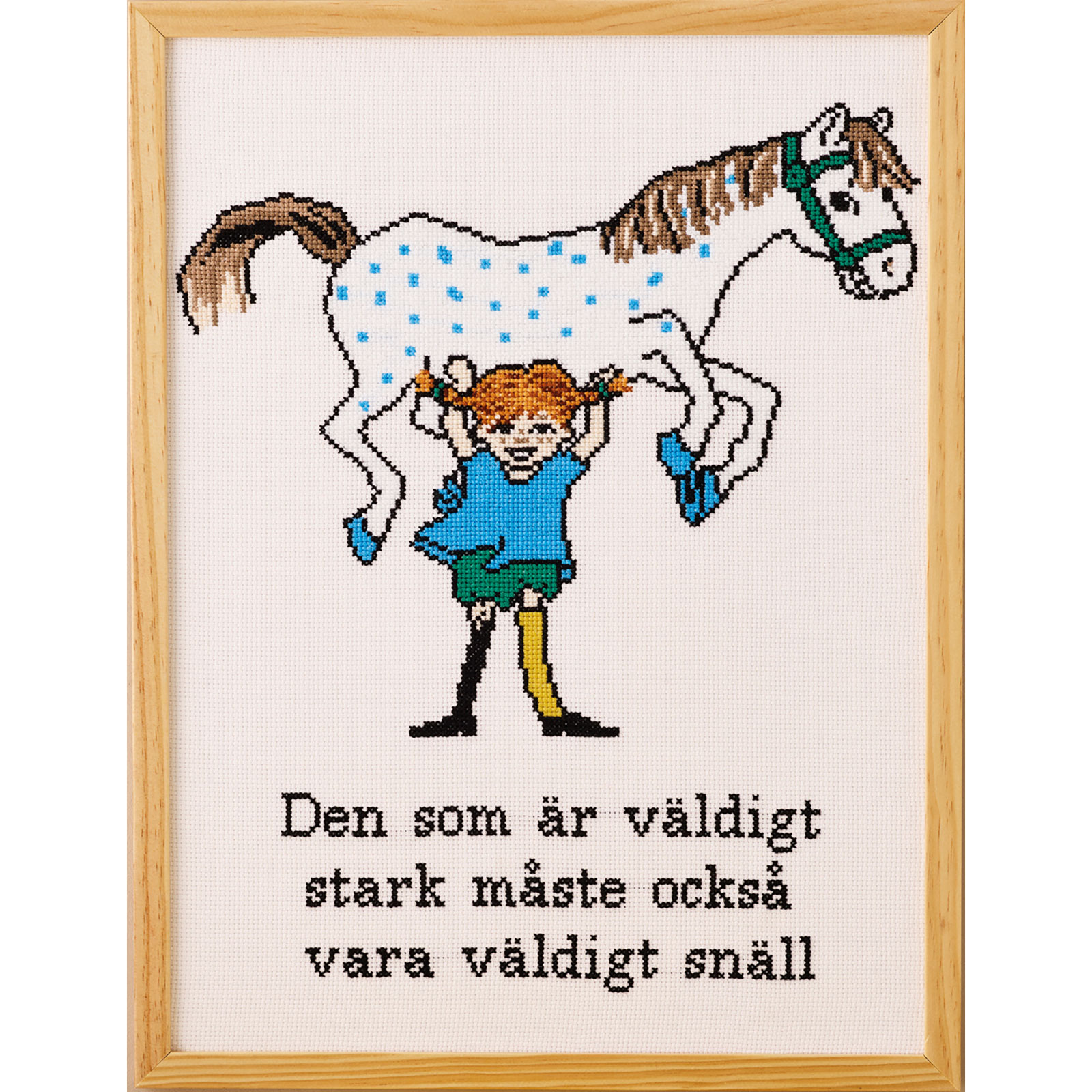 Permin 92-4537 Pippi Langkous 30x40cm - STUK